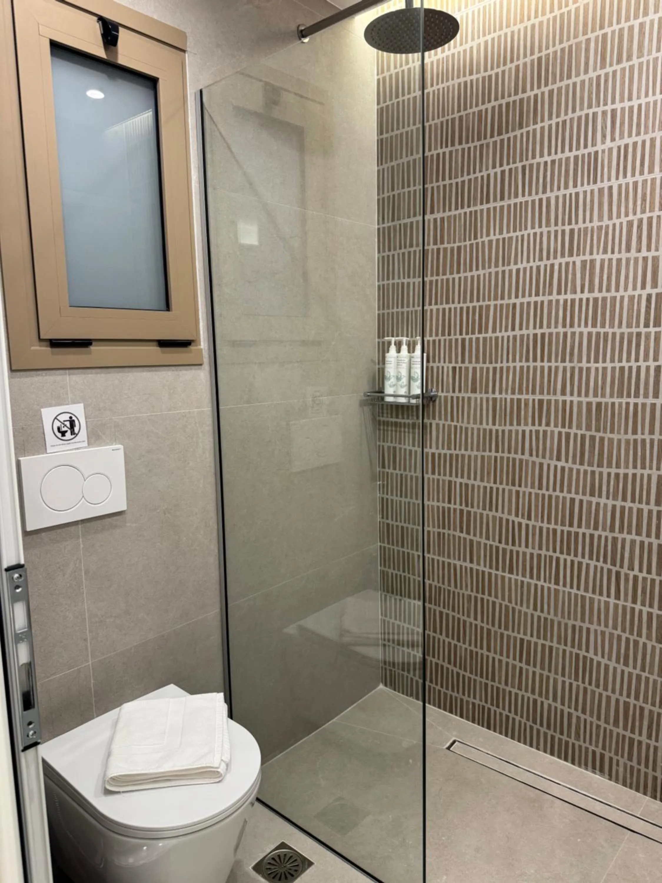 Bathroom in Τhe Noverian Antama Organic Beach Resort Chania