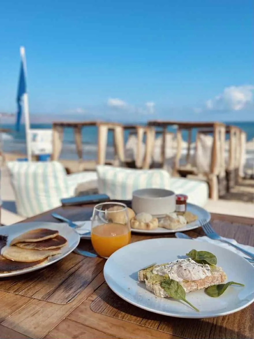 Restaurant/places to eat in Τhe Noverian Antama Organic Beach Resort Chania