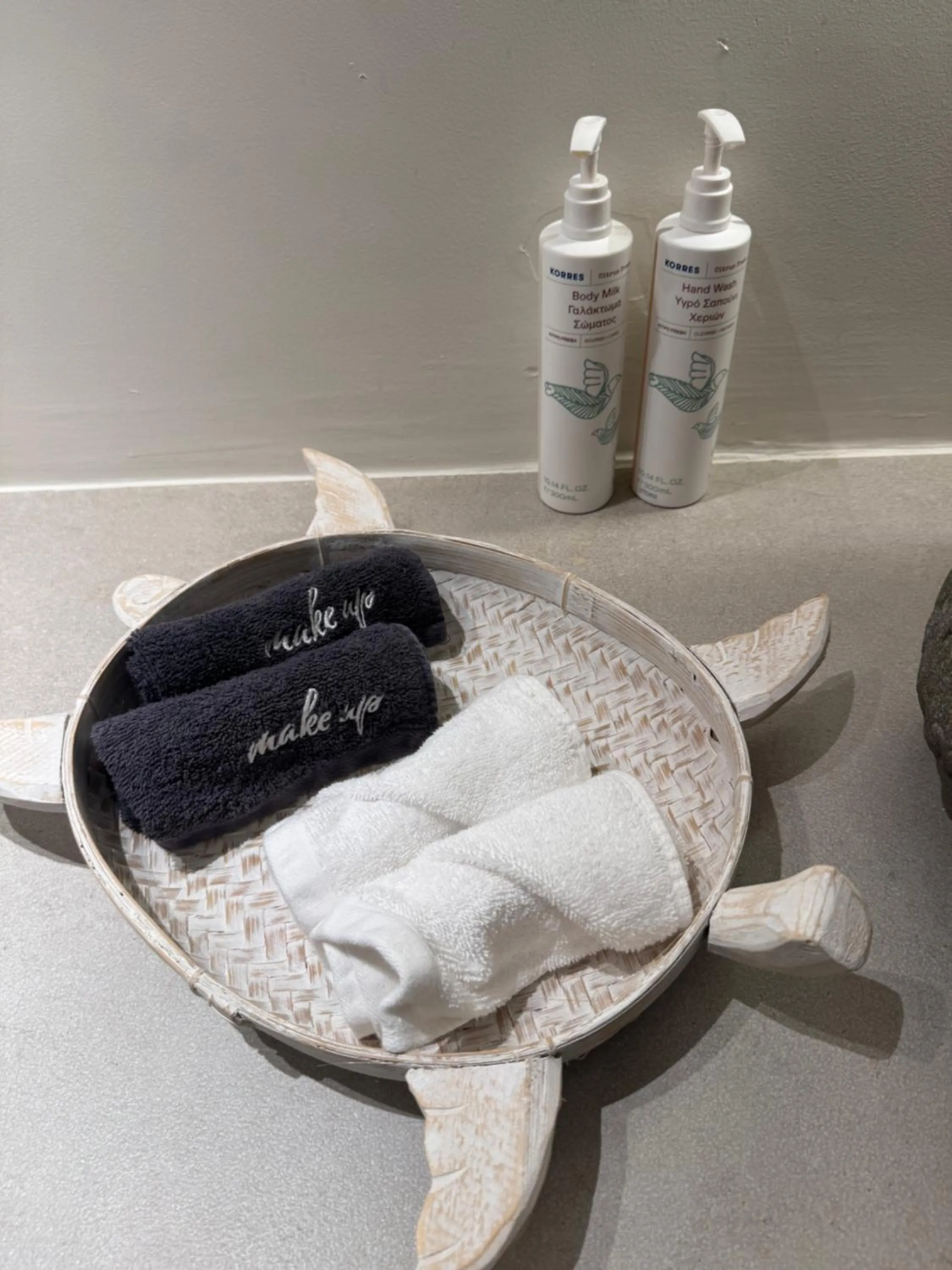 Bedroom in Τhe Noverian Antama Organic Beach Resort Chania