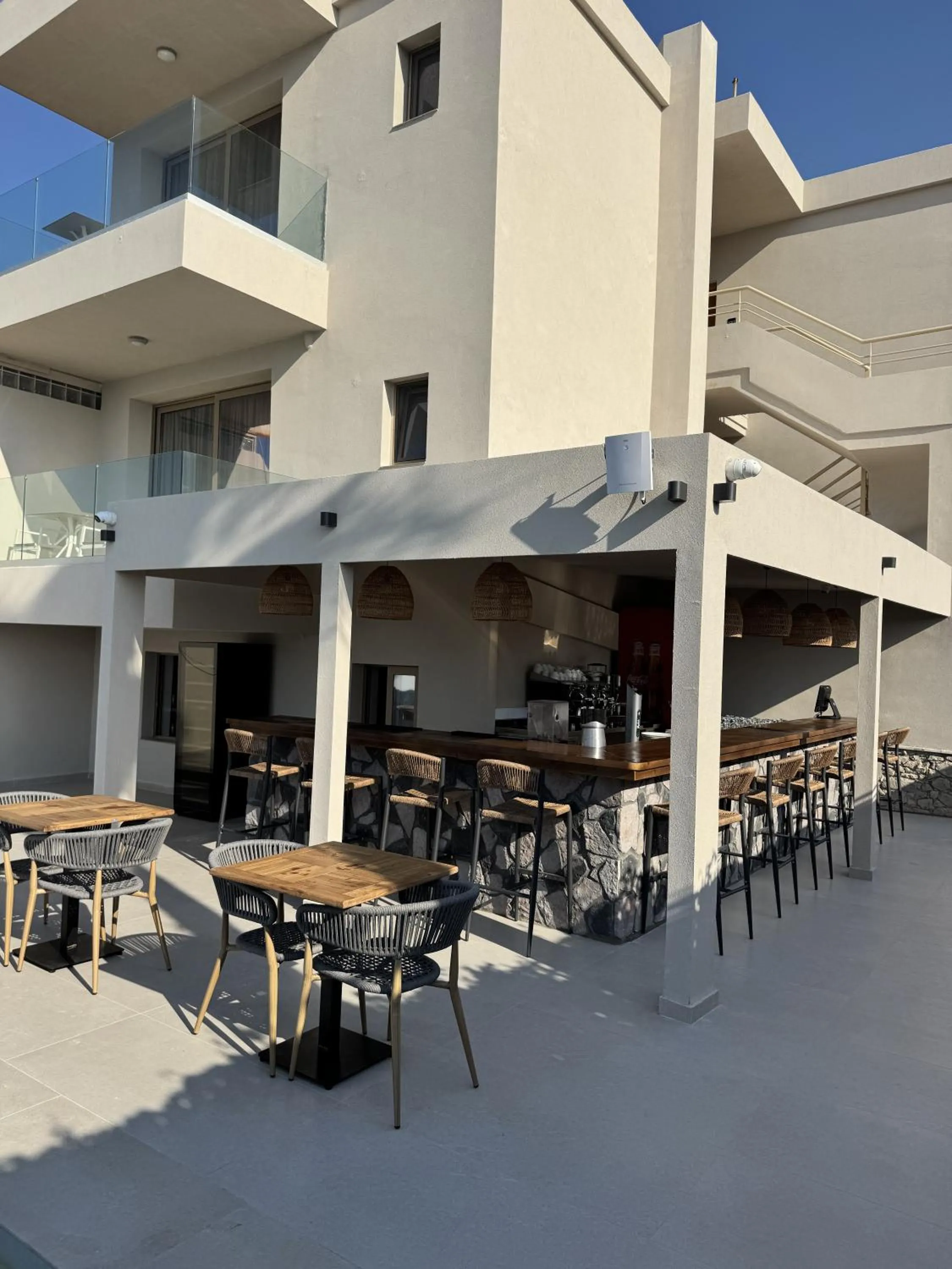 Lounge or bar in Τhe Noverian Antama Organic Beach Resort Chania