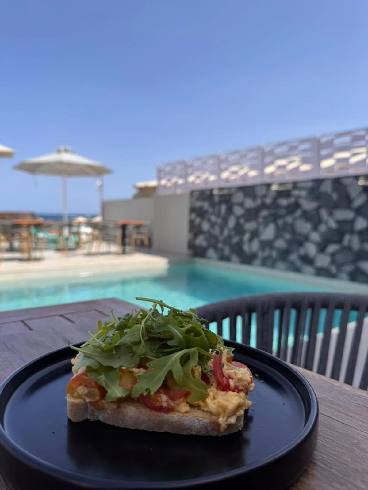 Breakfast in Τhe Noverian Antama Organic Beach Resort Chania with Outdoor Heated Pool
