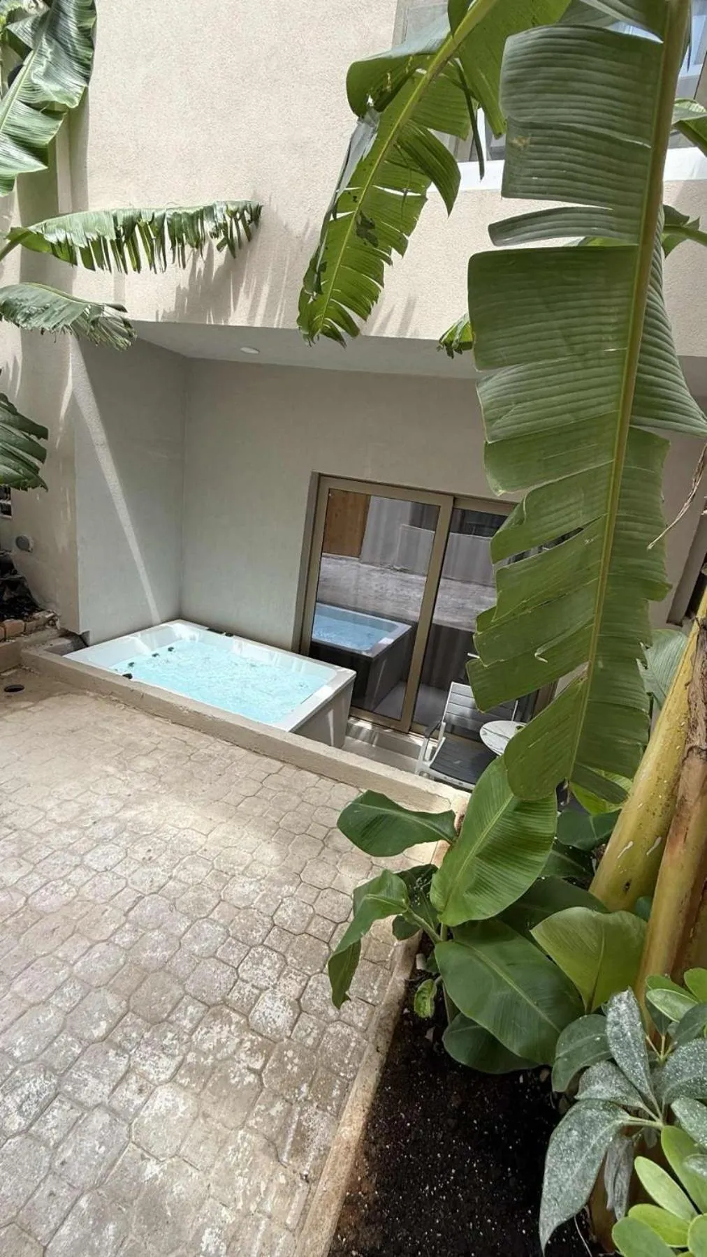 Hot Tub in Τhe Noverian Antama Organic Beach Resort Chania