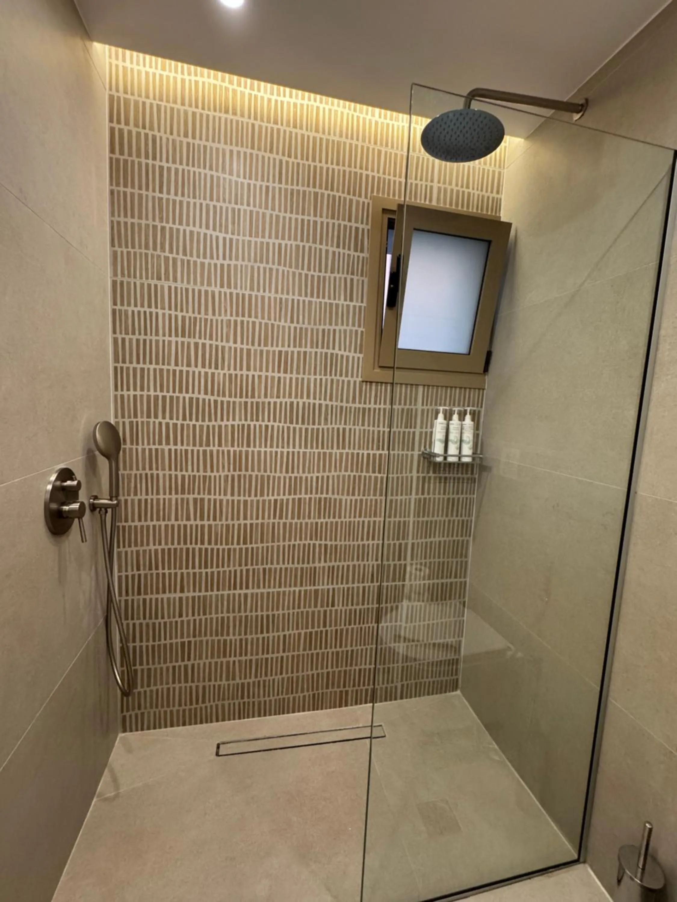 Bathroom in Τhe Noverian Antama Organic Beach Resort Chania