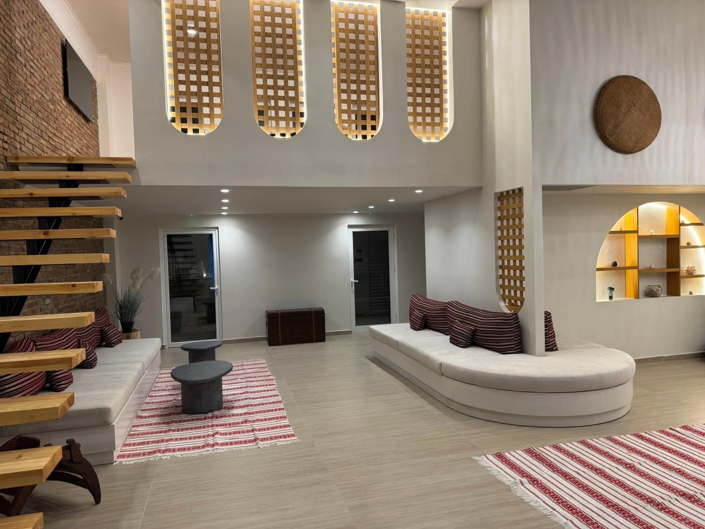 Lobby or reception in Τhe Noverian Antama Organic Beach Resort Chania