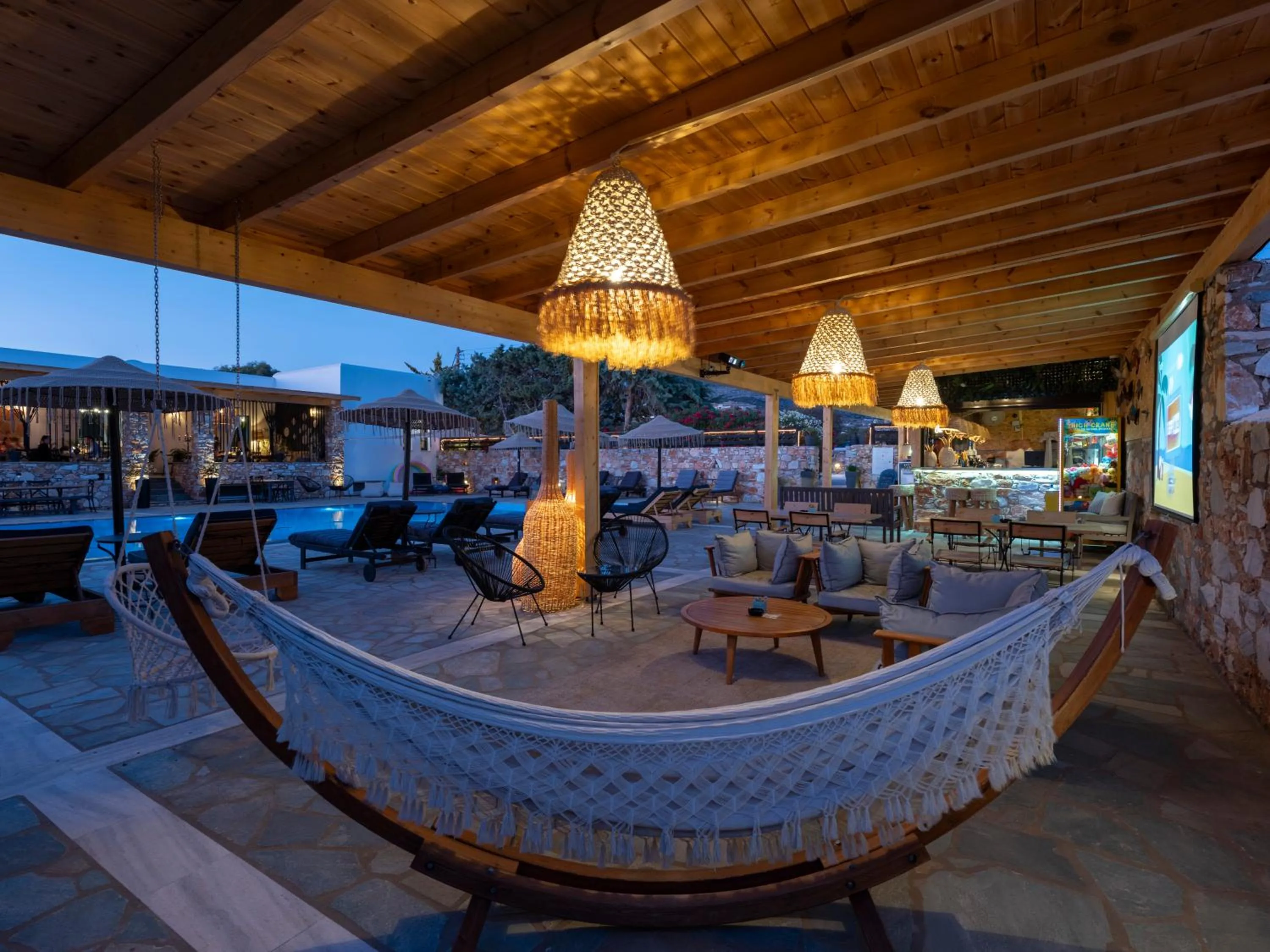 Lounge or bar in Parosland Hotel