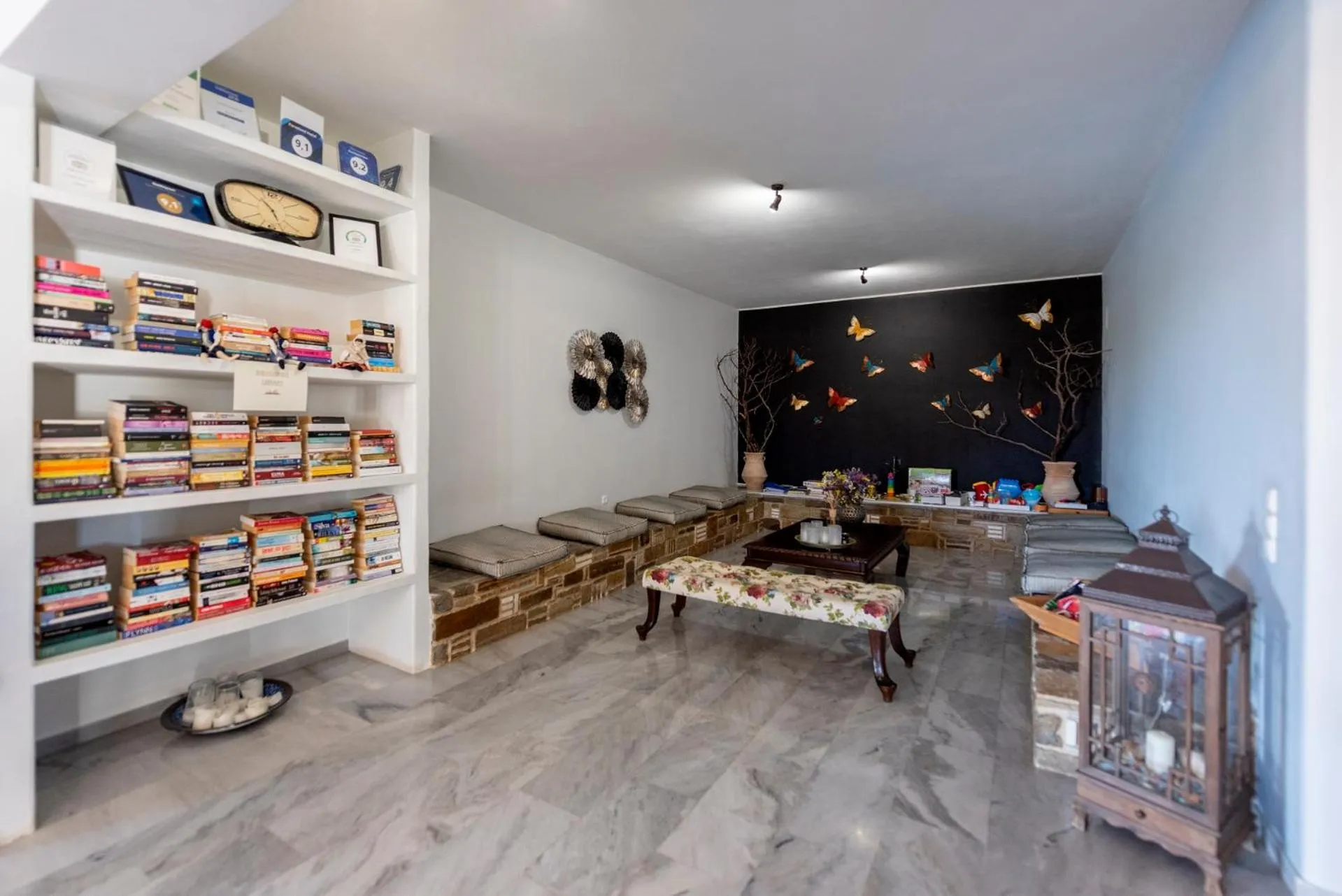 Lobby or reception in Parosland Hotel