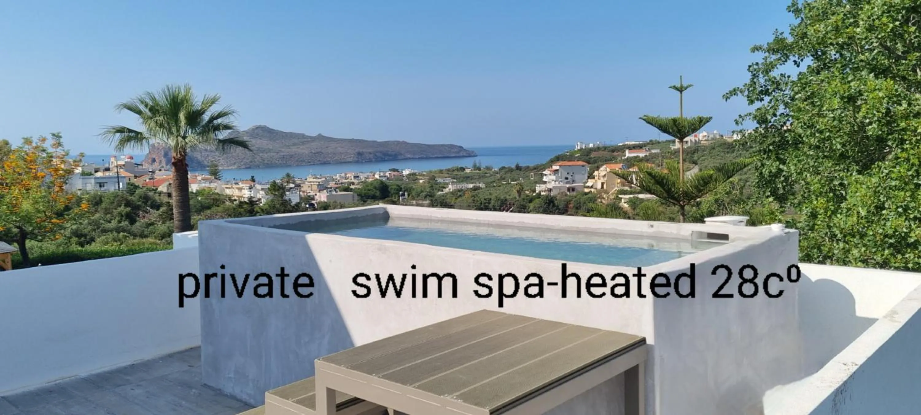 Pool view in Villa Life