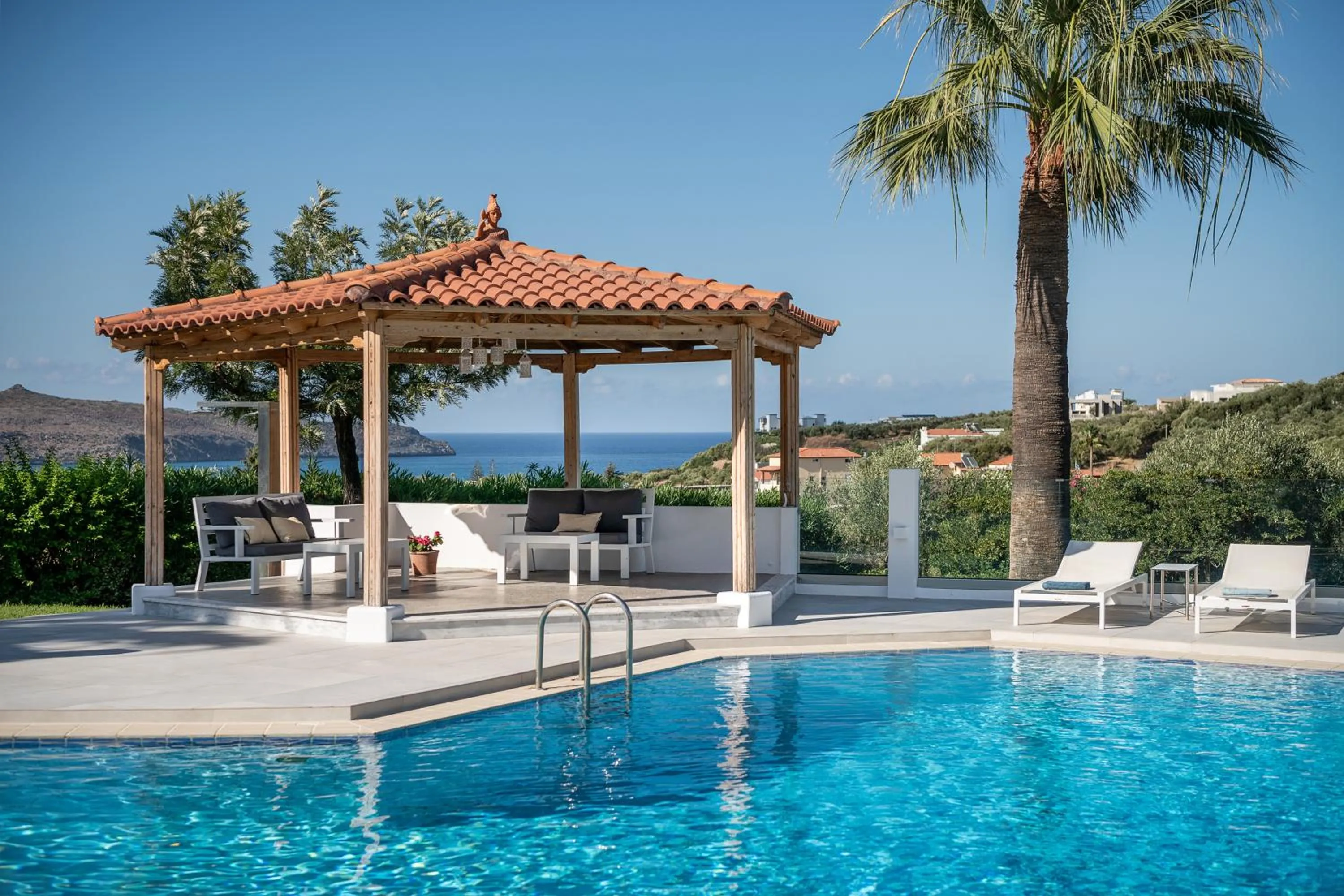 Pool view in Villa Life