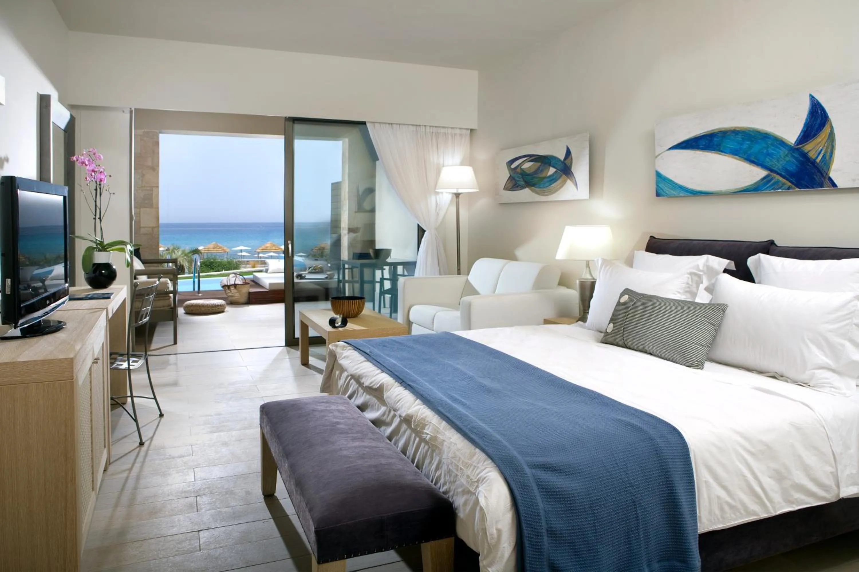 Photo of the whole room, Bed in Aquagrand Artistic Luxury Beach Resort - Adults Only