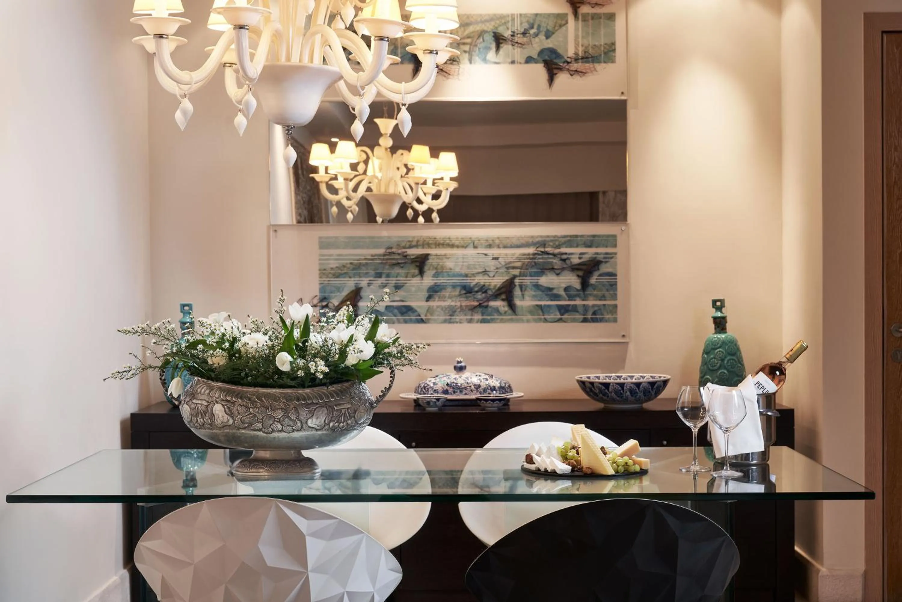 Dining area in Aquagrand Artistic Luxury Beach Resort - Adults Only