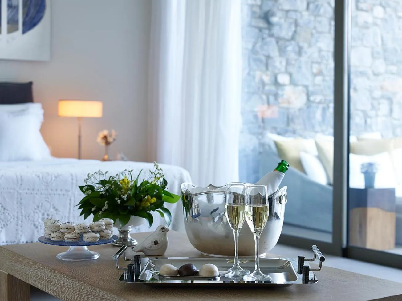 Decorative detail, Bed in Aquagrand Artistic Luxury Beach Resort - Adults Only