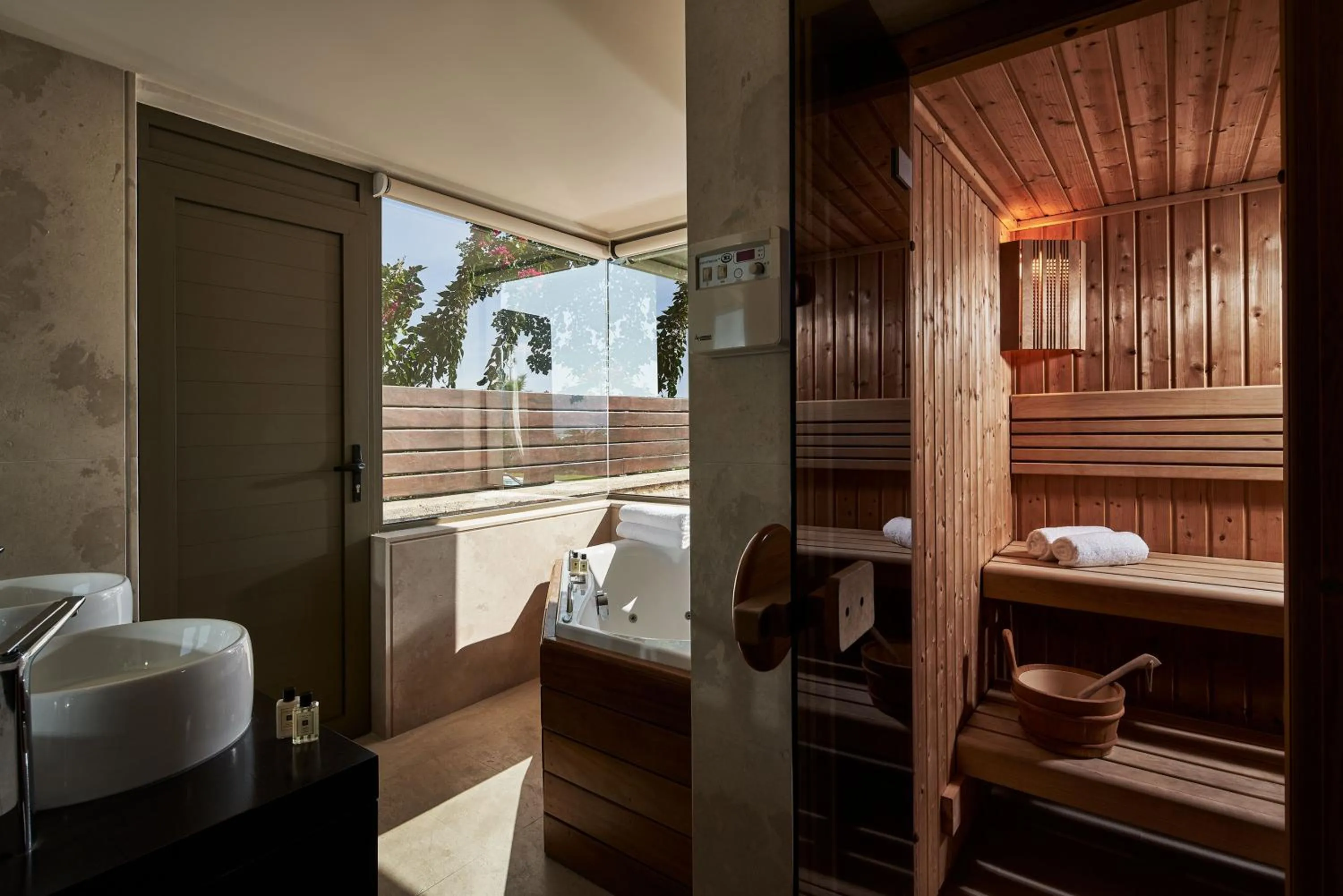 Bathroom in Aquagrand Artistic Luxury Beach Resort - Adults Only