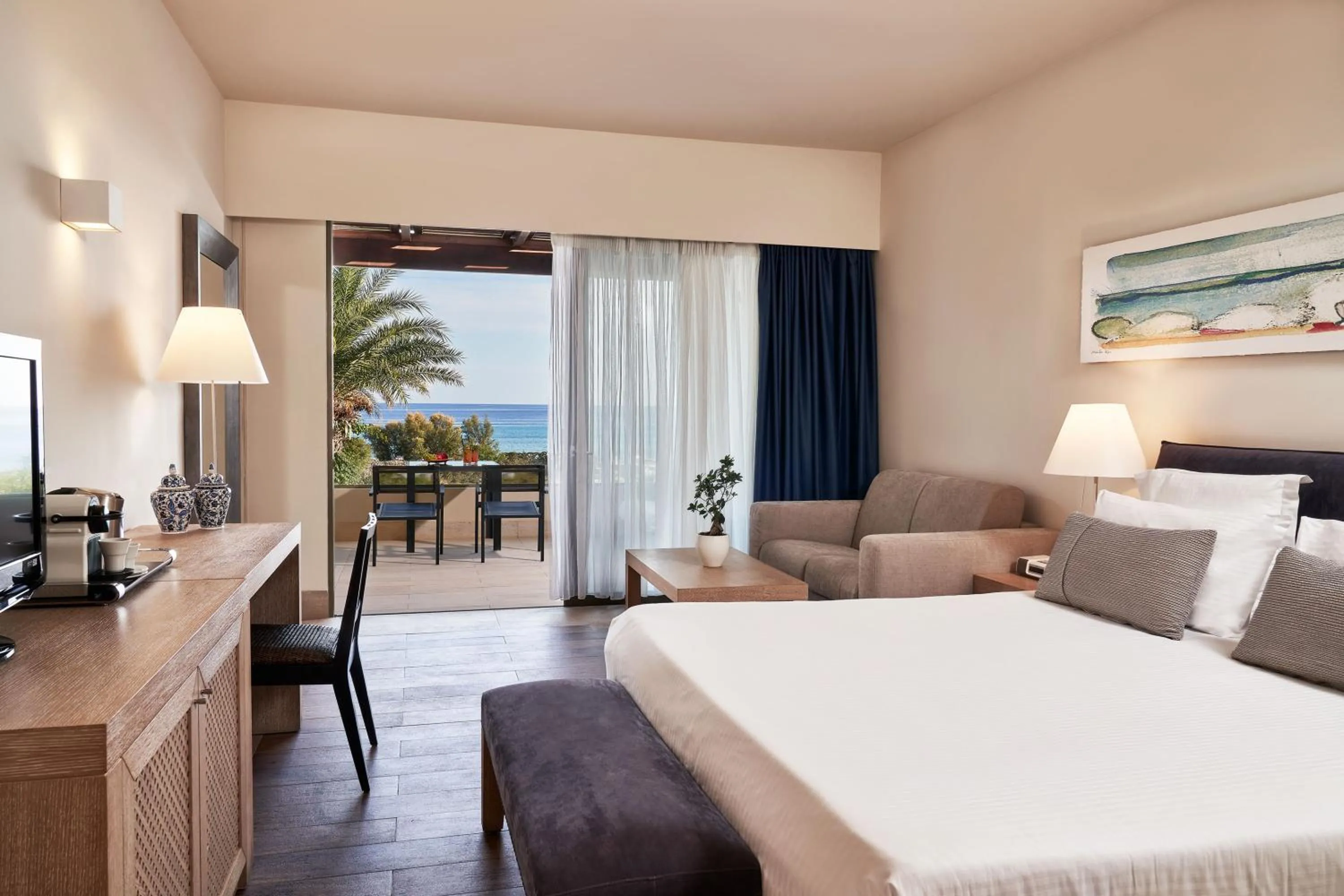 Bedroom, Bed in Aquagrand Artistic Luxury Beach Resort - Adults Only