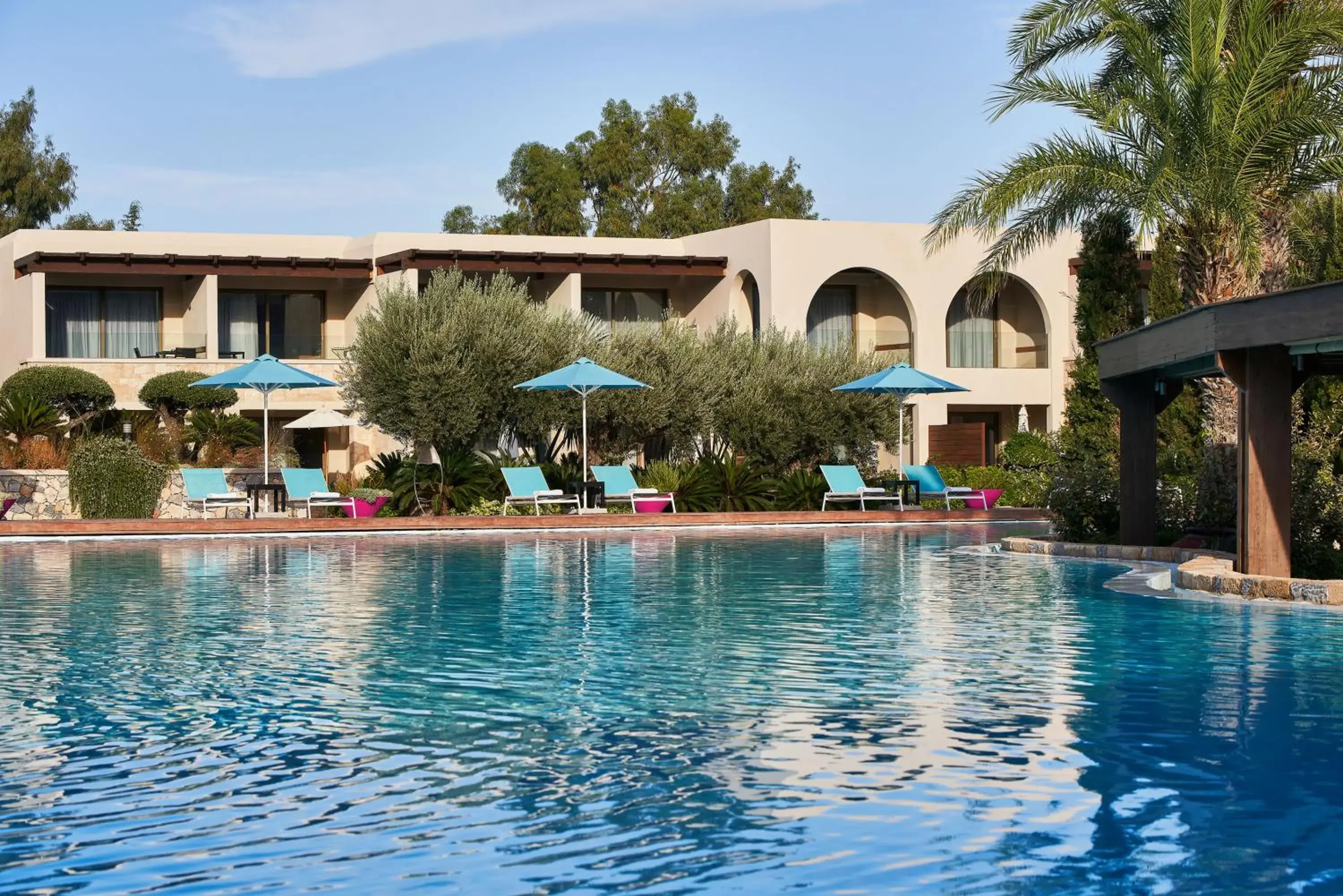 Swimming pool in Aquagrand Artistic Luxury Beach Resort - Adults Only Swimming pool in Aquagrand Artistic Luxury Beach Resort - Adults Only