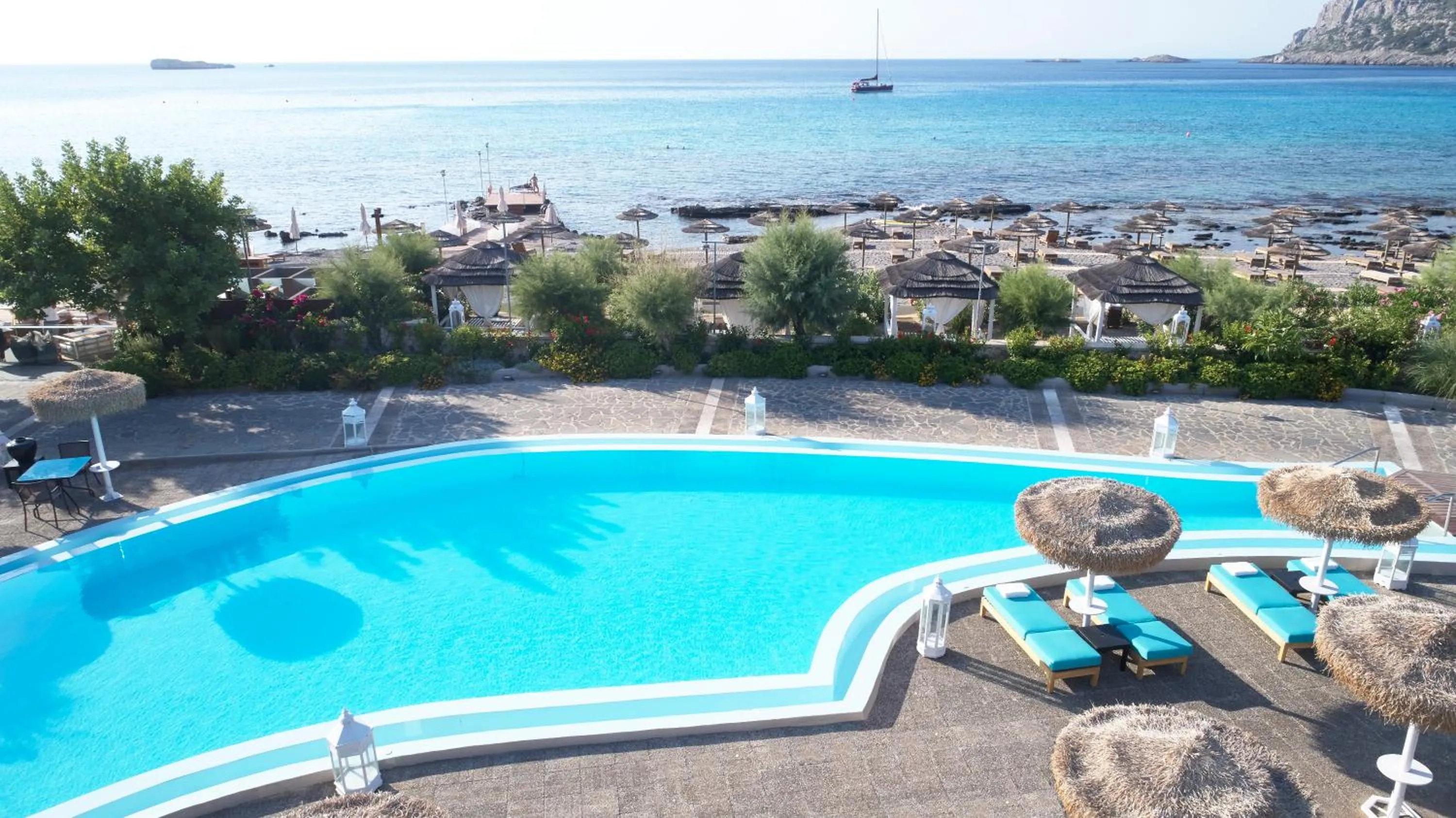 Swimming pool in Aquagrand Artistic Luxury Beach Resort - Adults Only