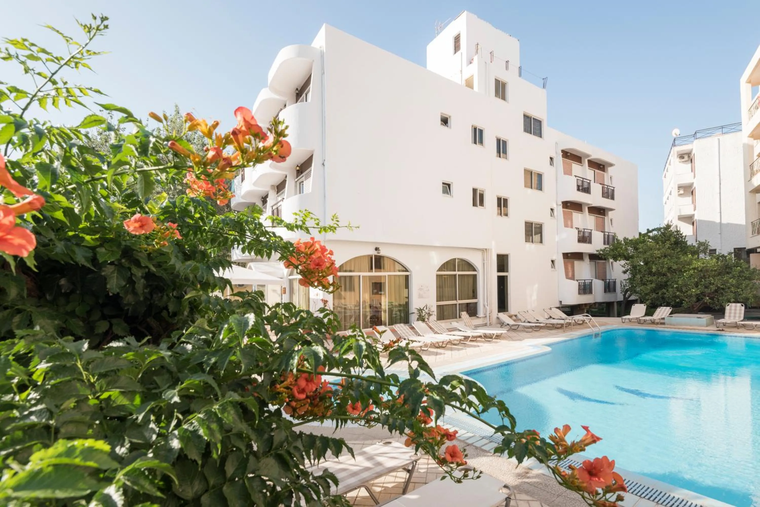 Swimming pool in Captain's Hotel