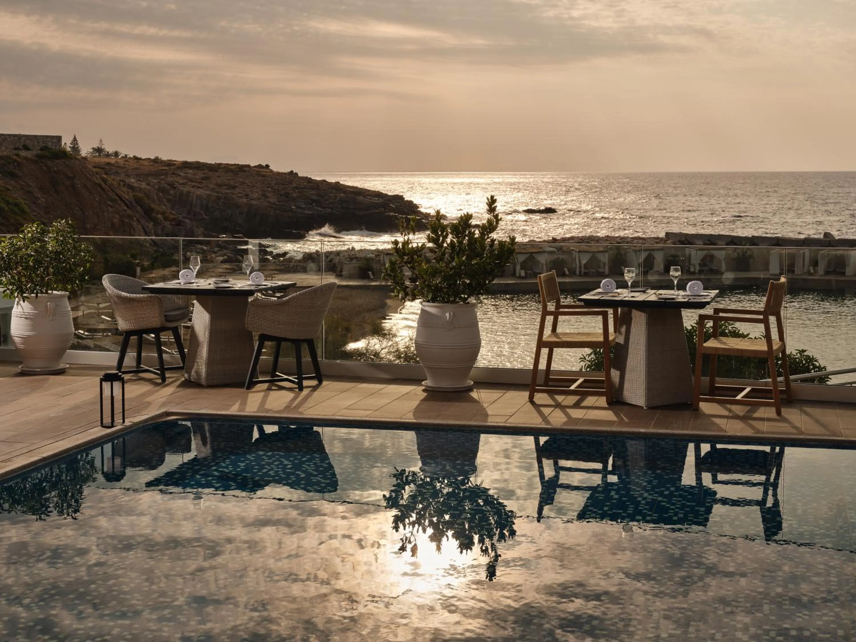 Restaurant/places to eat in The Royal Blue a Luxury Beach Resort