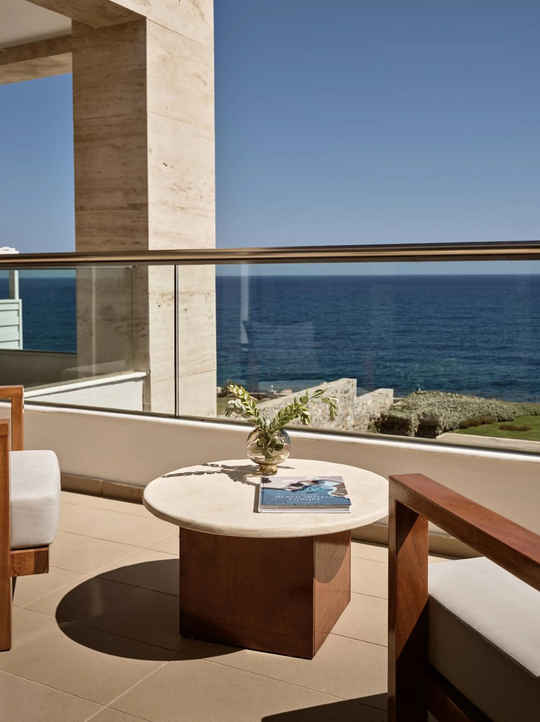 Balcony/Terrace in The Royal Blue a Luxury Beach Resort