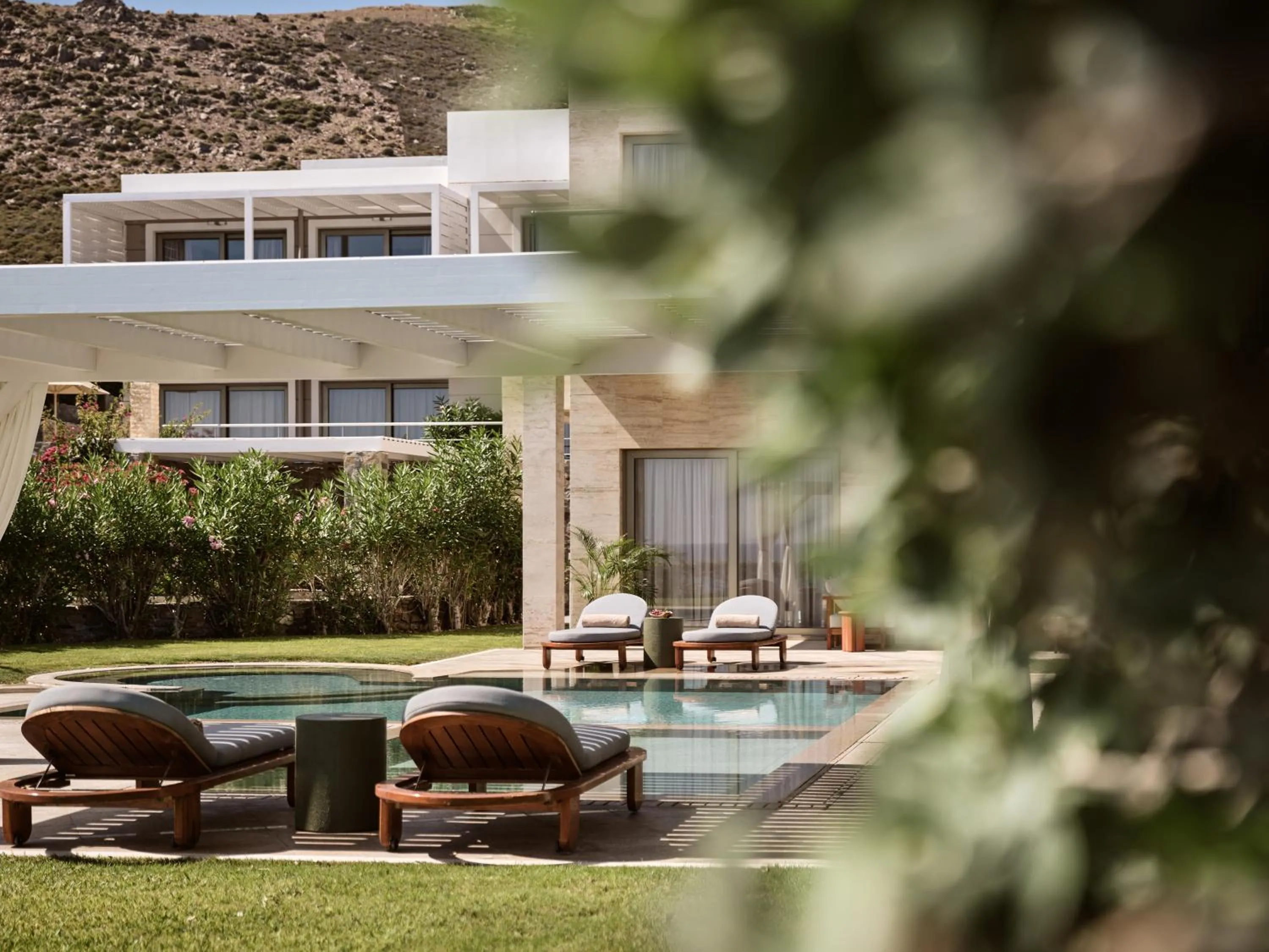 Garden in The Royal Blue a Luxury Beach Resort