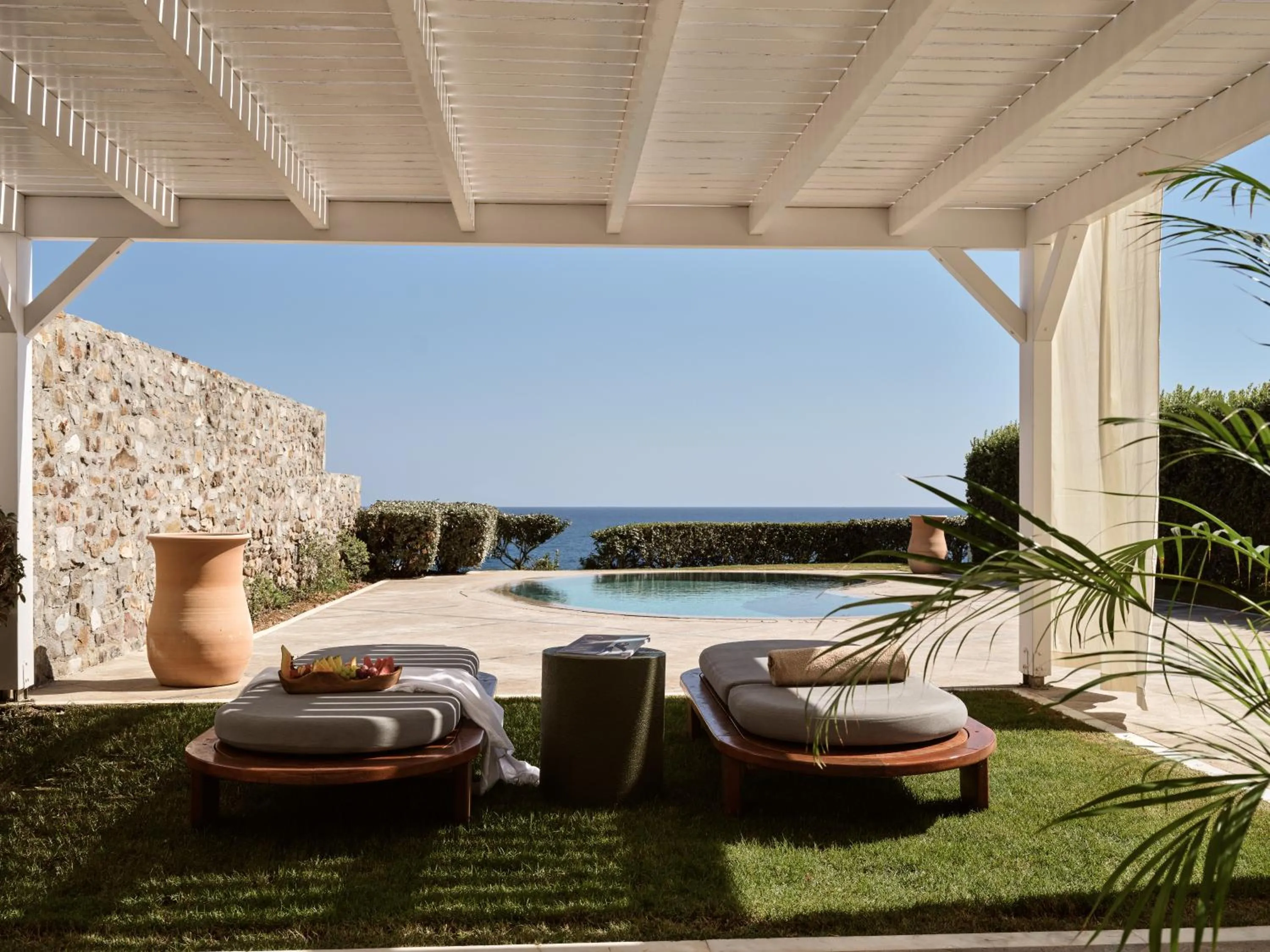 Balcony/Terrace in The Royal Blue a Luxury Beach Resort