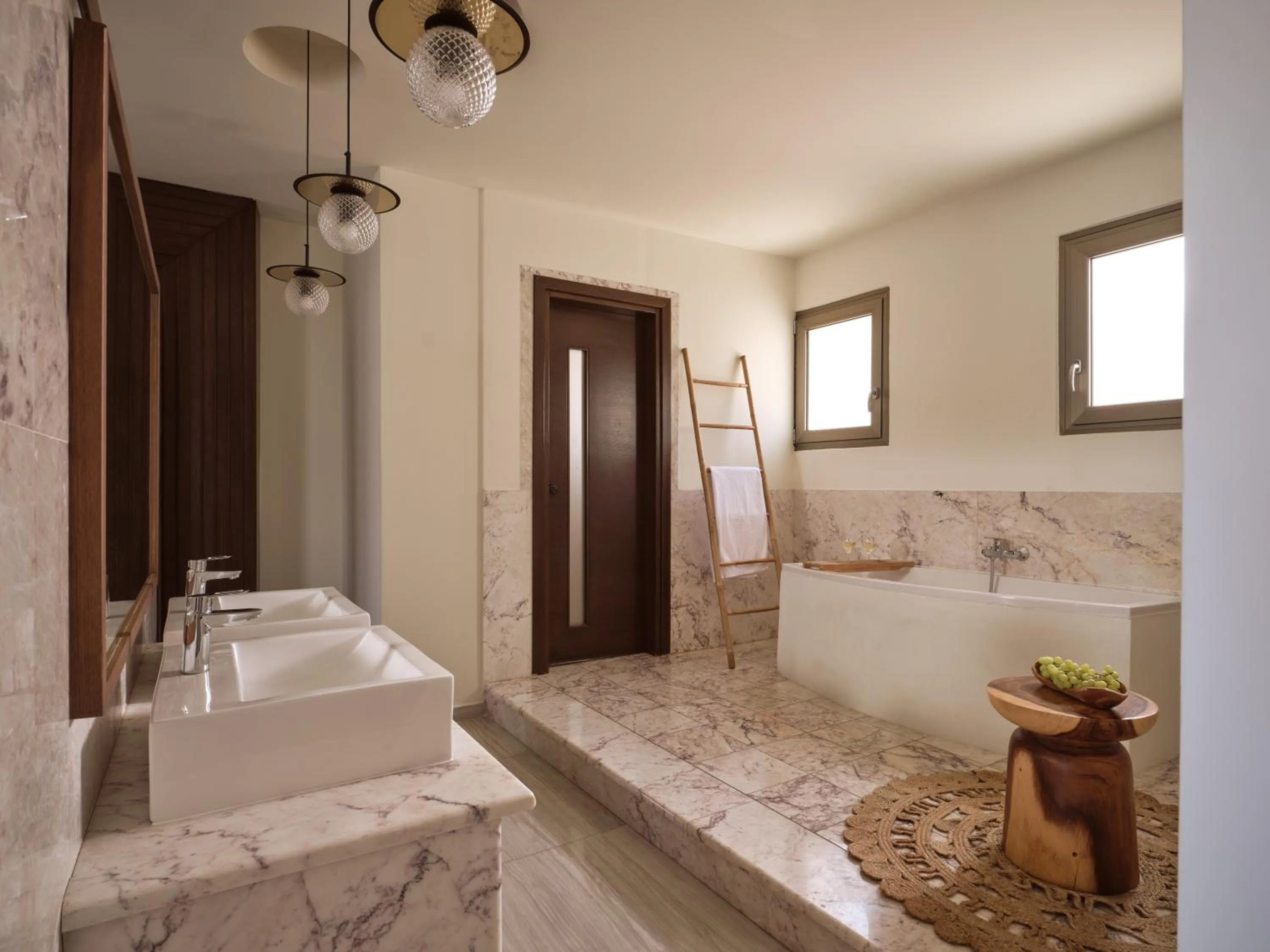 Bathroom in The Royal Blue a Luxury Beach Resort