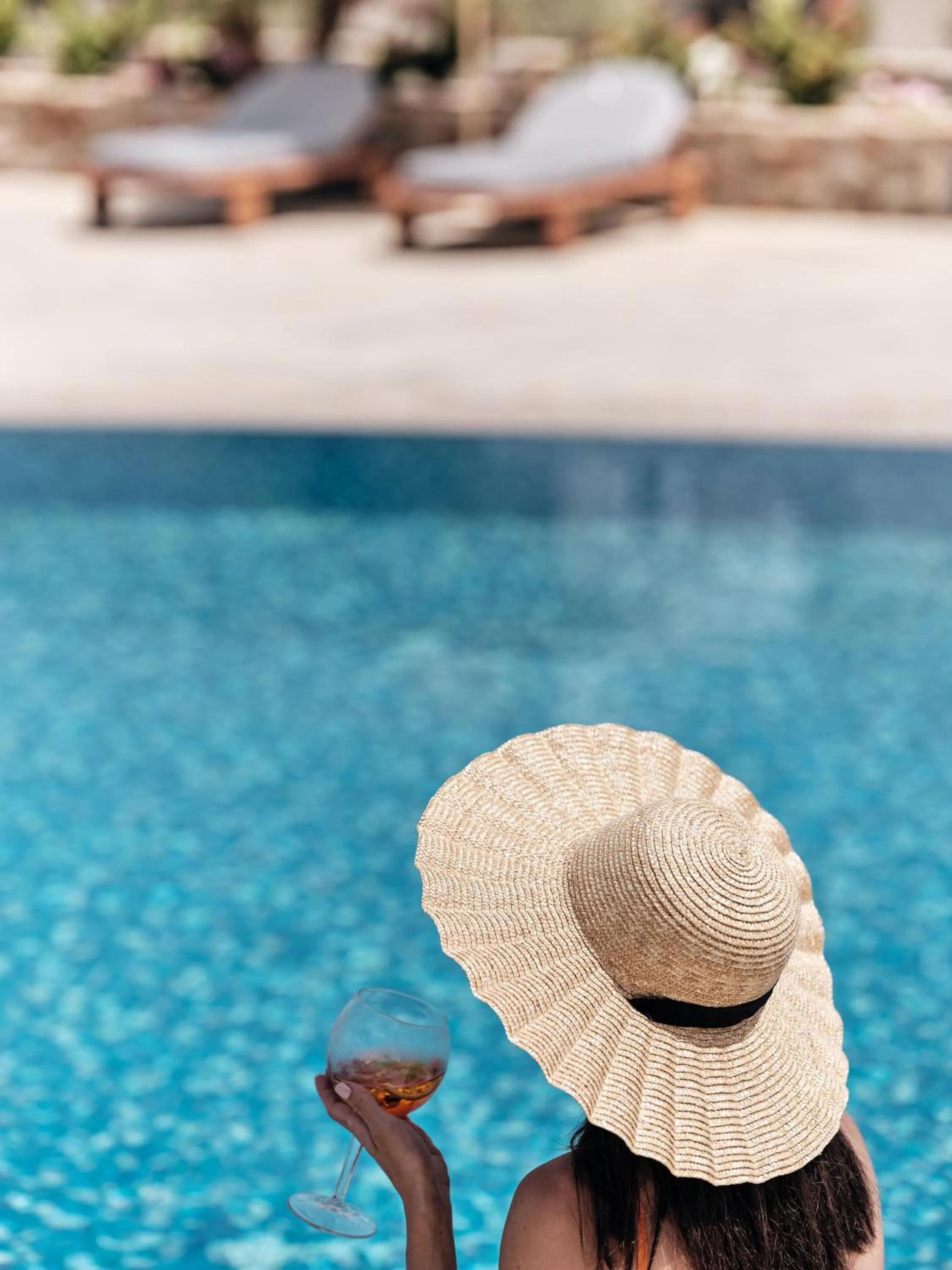 Swimming pool in The Royal Blue a Luxury Beach Resort