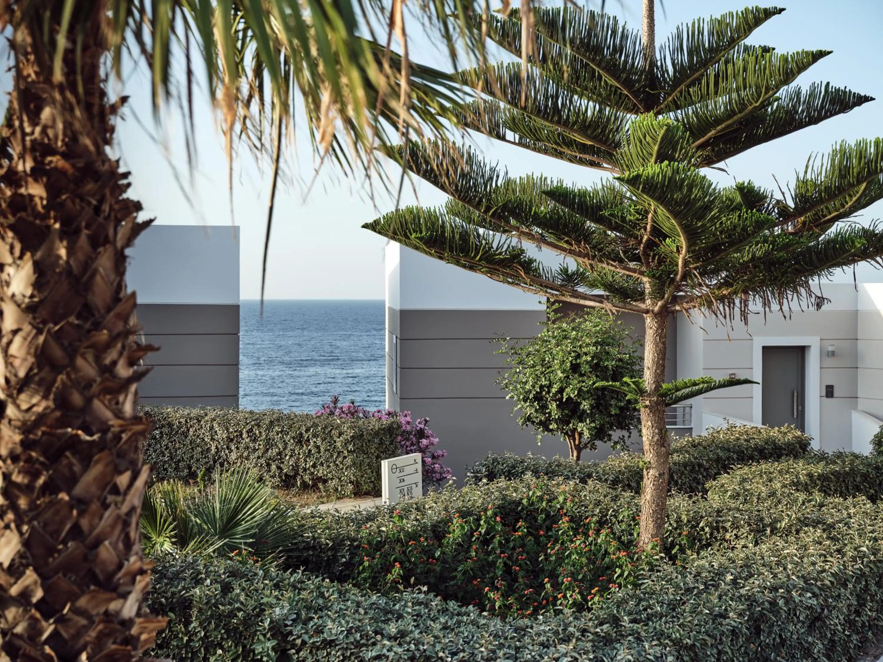 Garden in The Royal Blue a Luxury Beach Resort