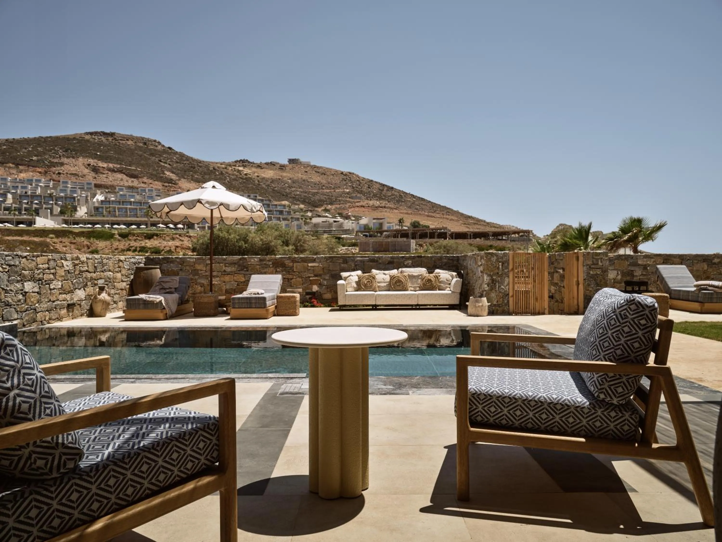 Swimming pool in The Royal Blue a Luxury Beach Resort