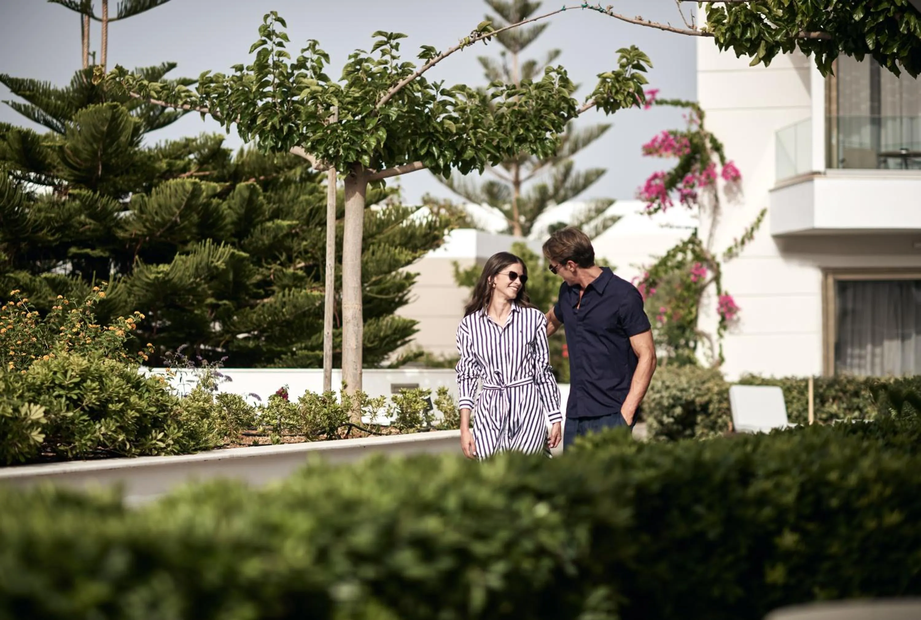 People in The Royal Blue a Luxury Beach Resort