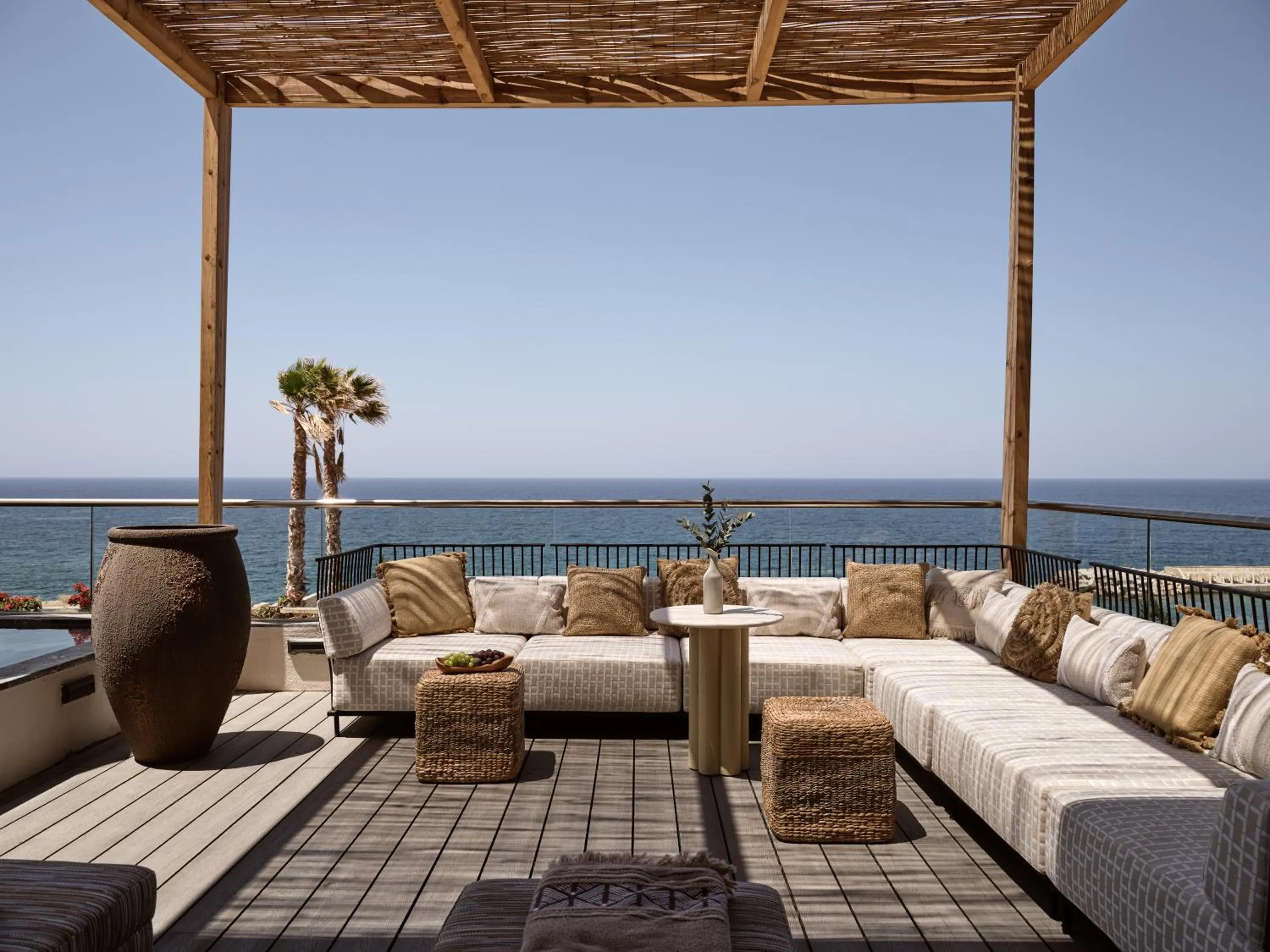 Balcony/Terrace in The Royal Blue a Luxury Beach Resort