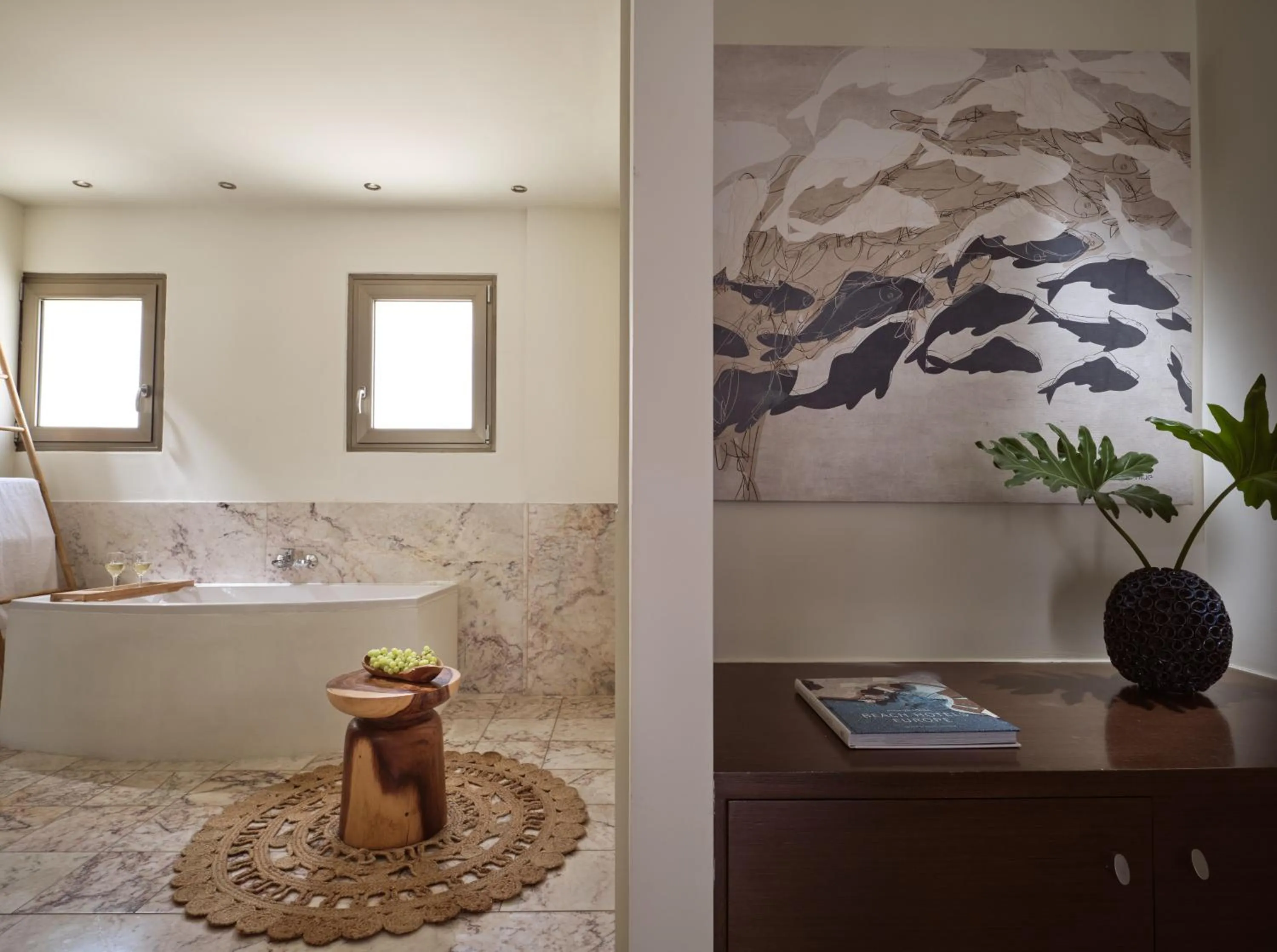 Bathroom in The Royal Blue a Luxury Beach Resort