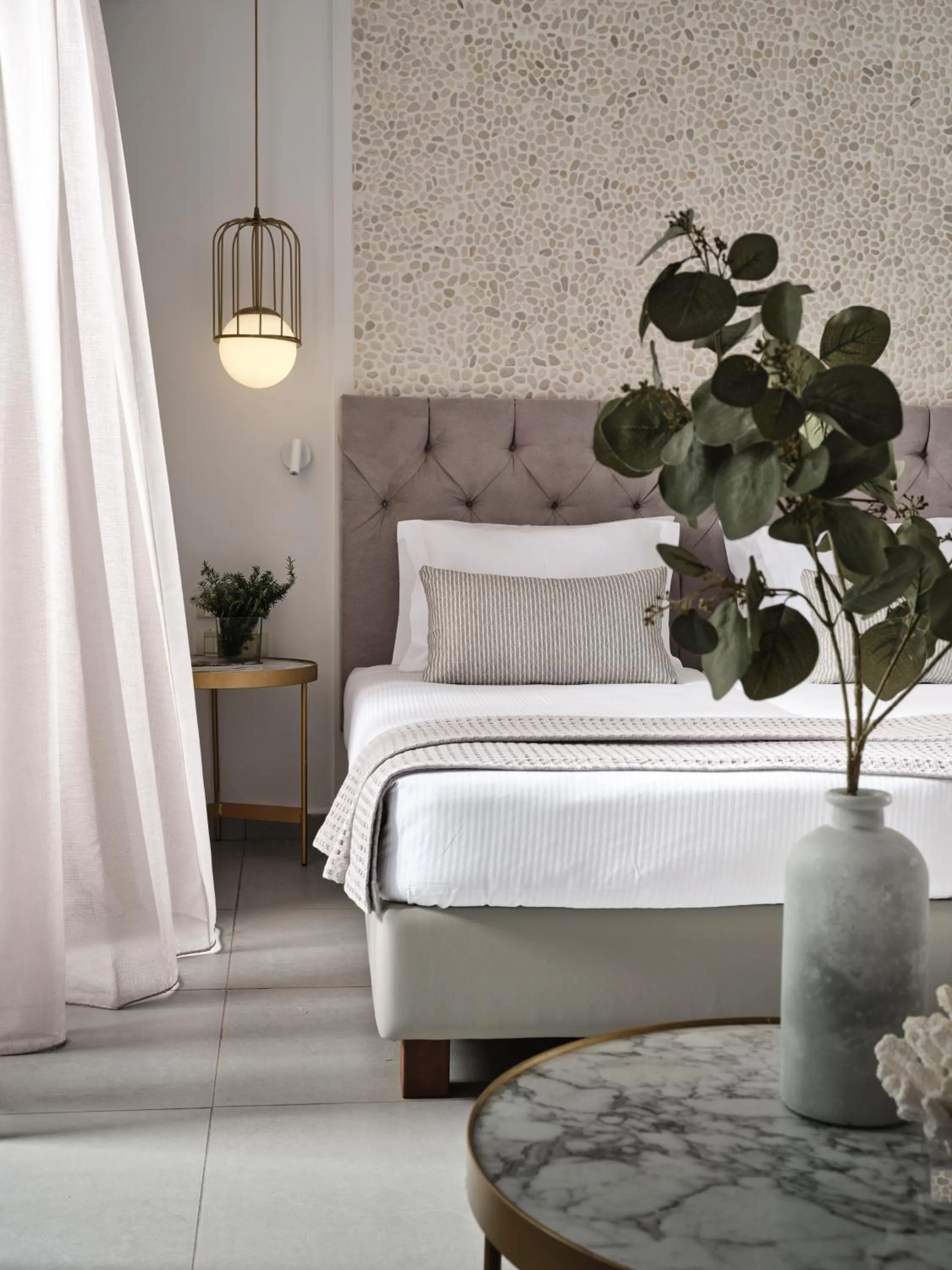 Bedroom, Bed in The Royal Blue a Luxury Beach Resort