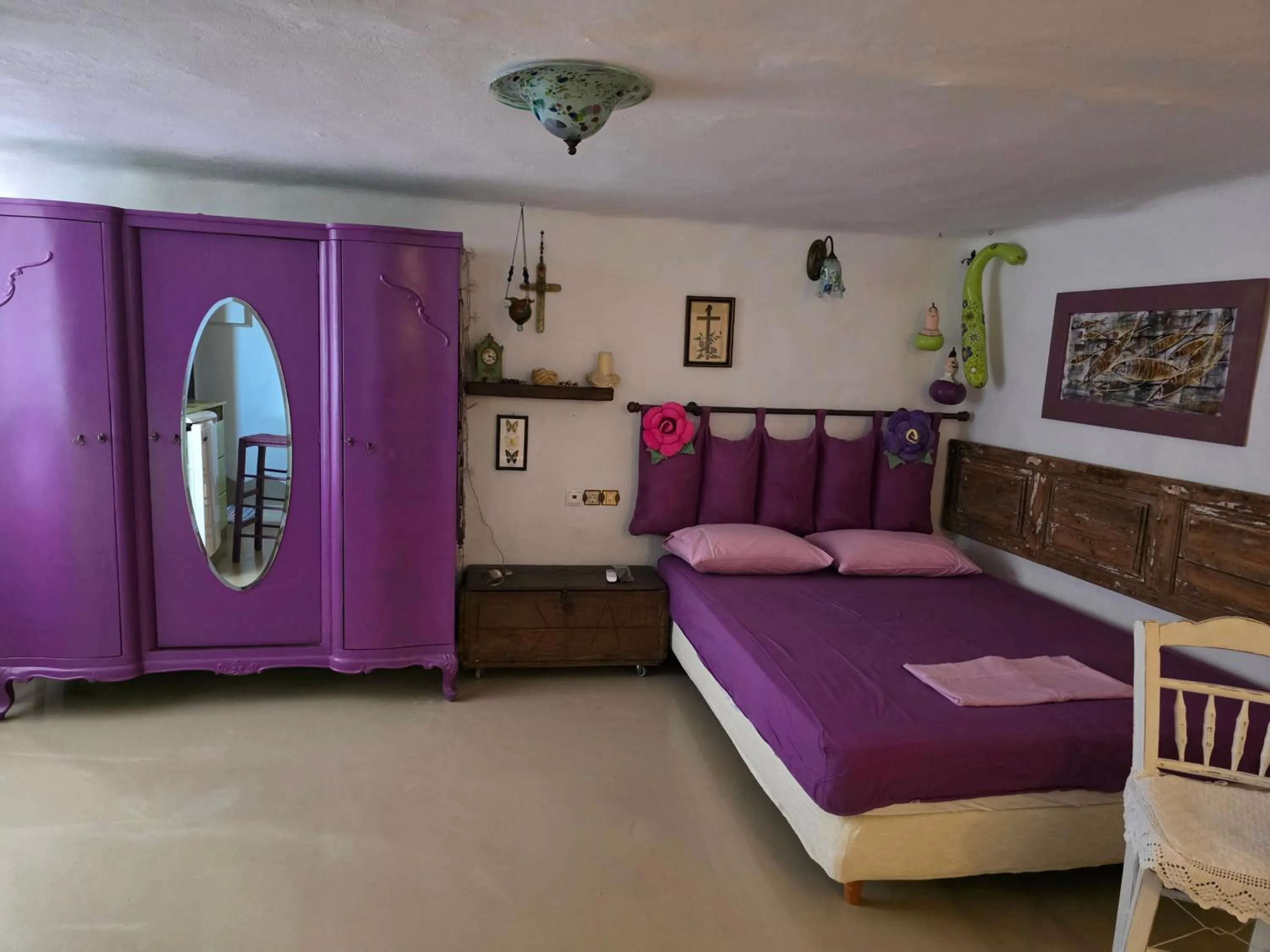 Bedroom, Bed in Anthippi