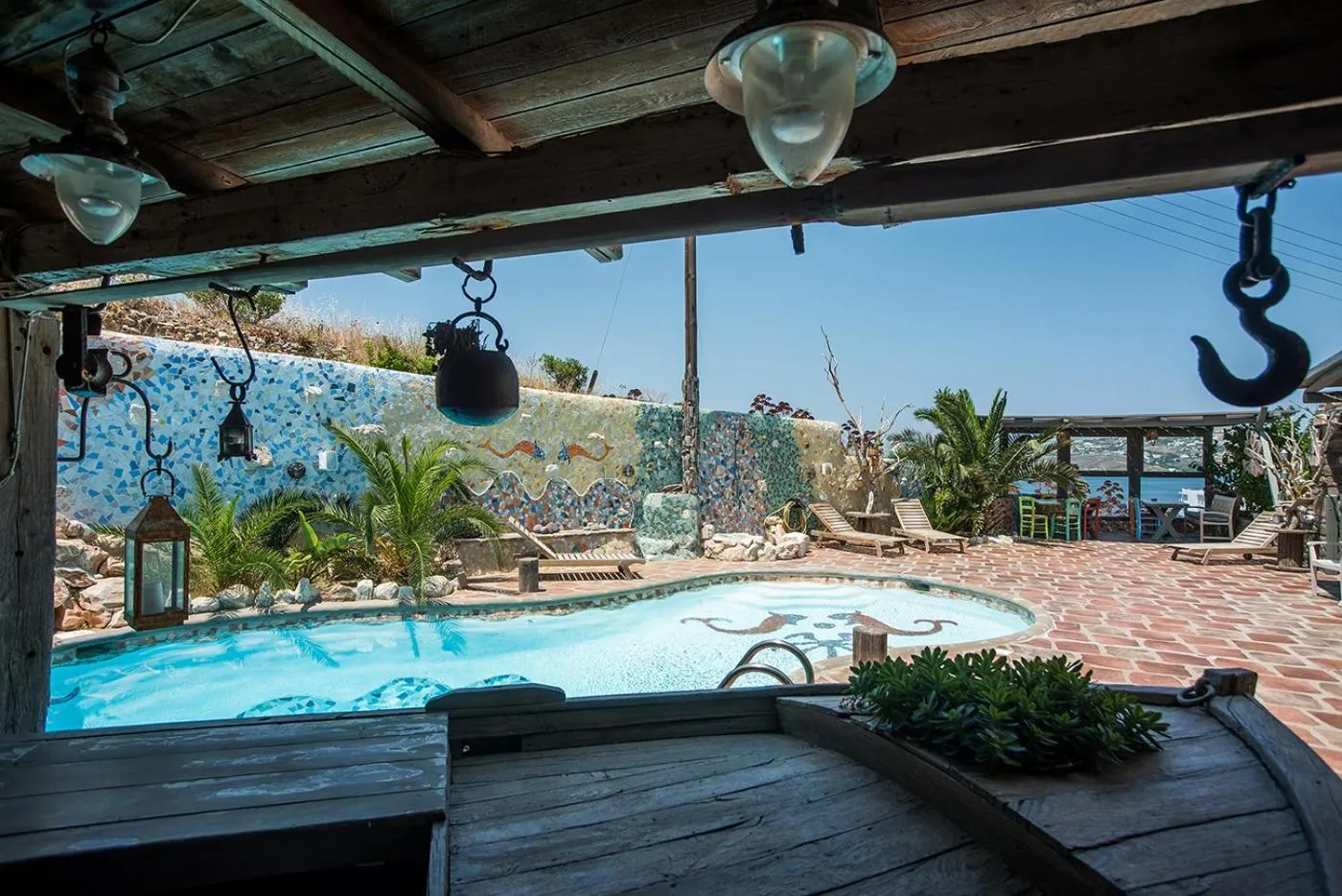 Lounge or bar in Anthippi