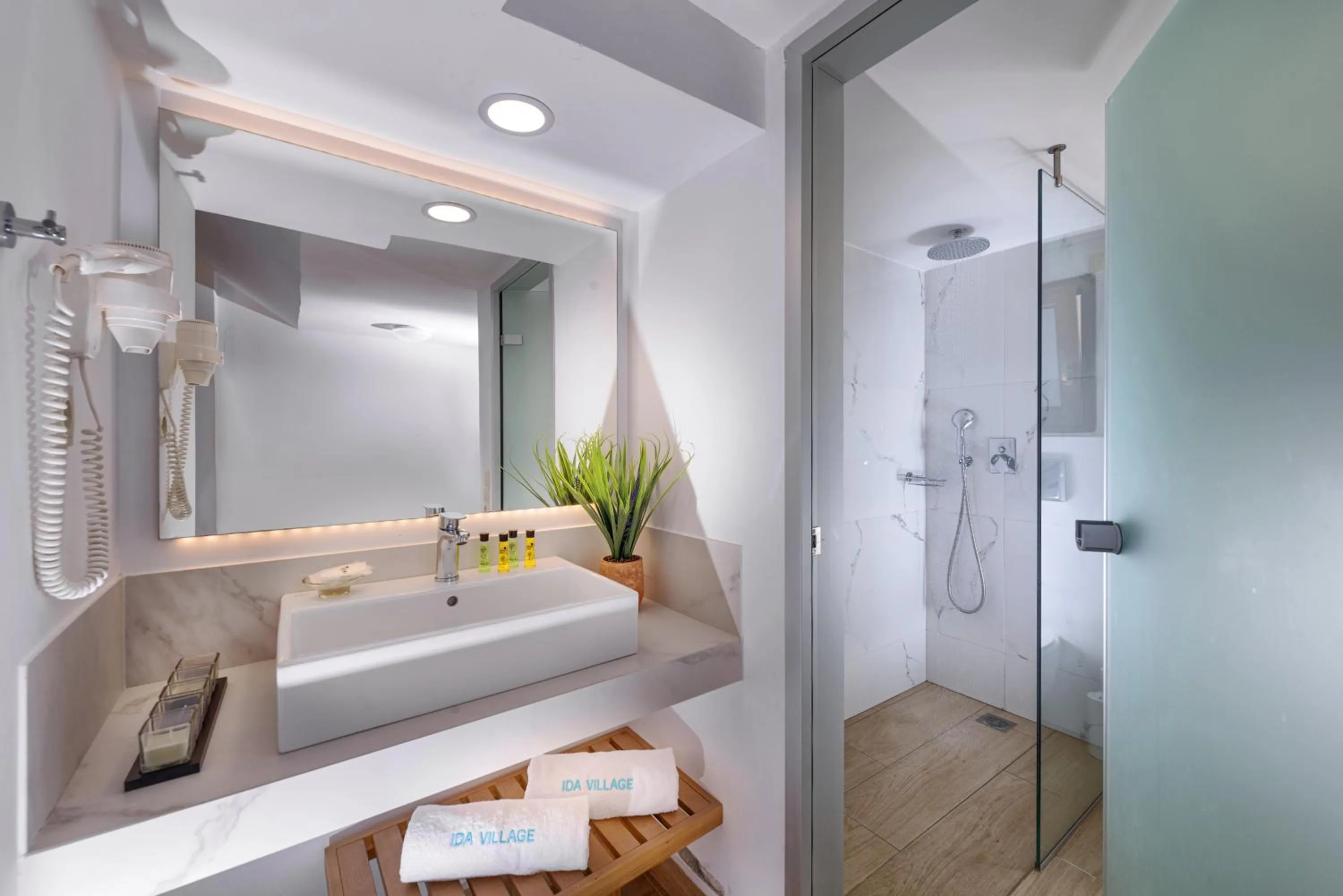 Shower in Ida Village