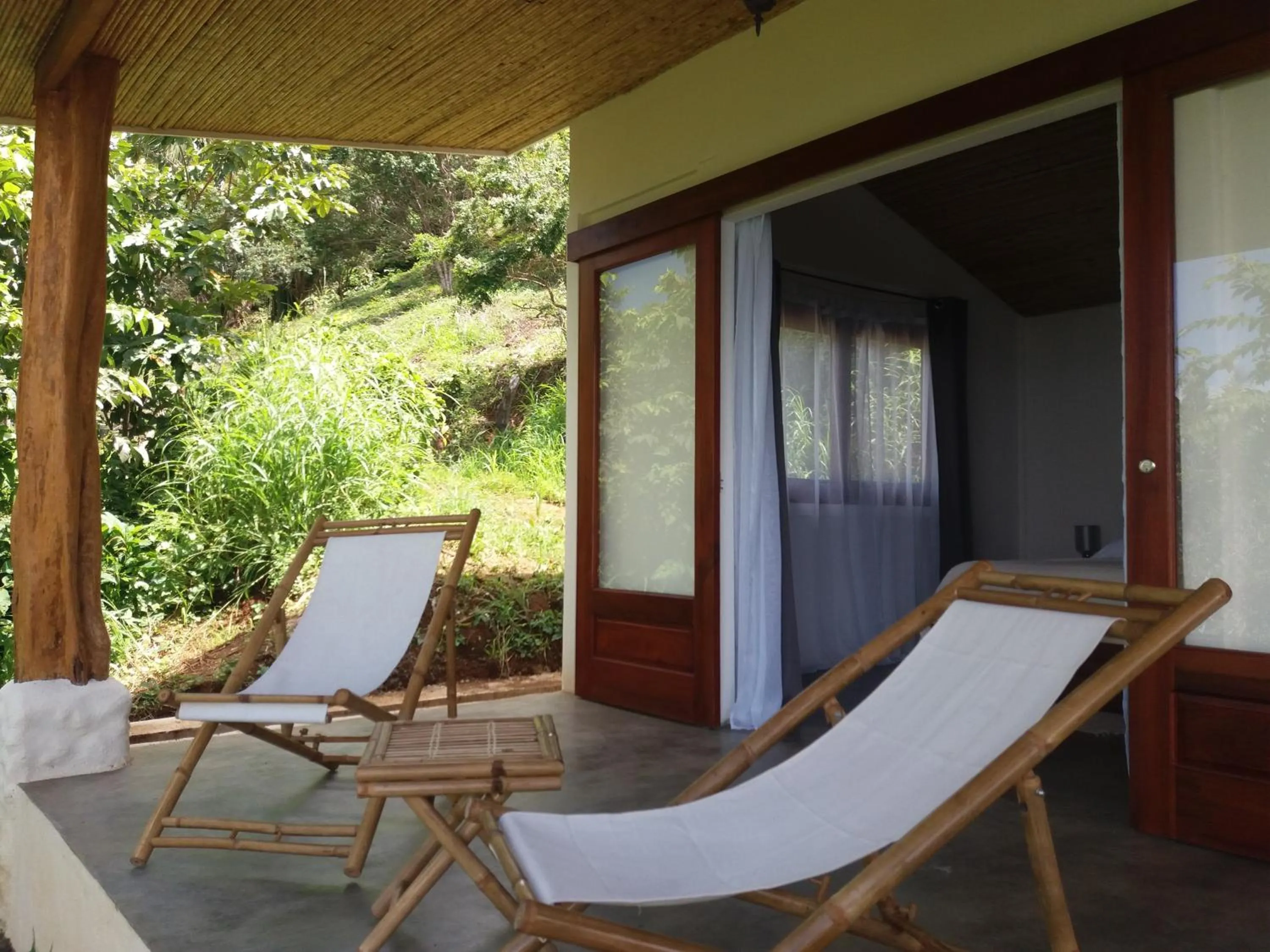 Patio in Hotel Peace & Lodge