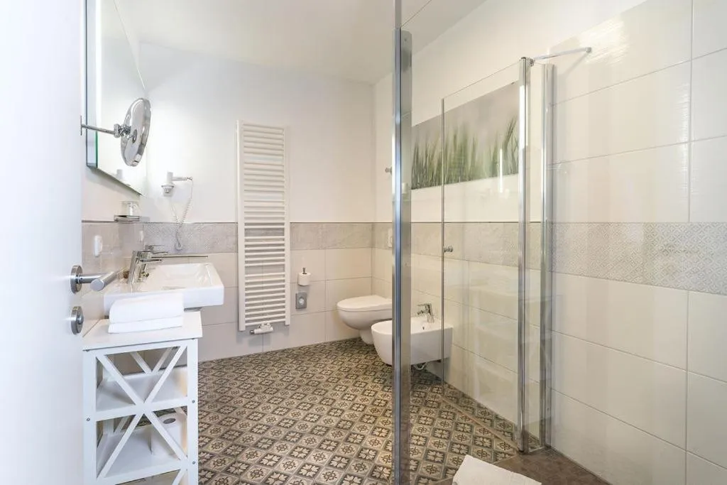 Bathroom in Pirnscher Hof - Hotel Garni