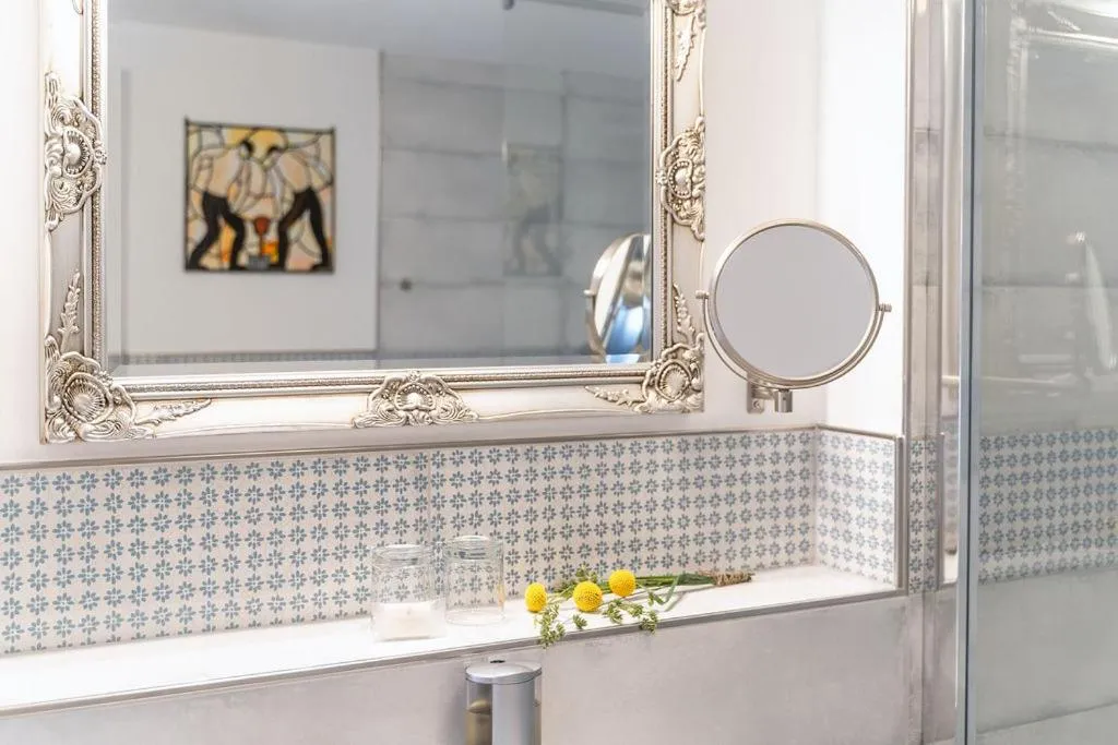 Bathroom in Pirnscher Hof - Hotel Garni