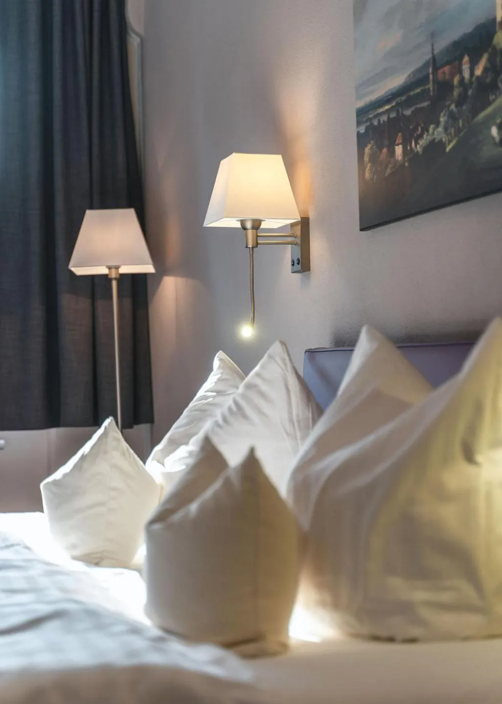 Decorative detail, Bed in Pirnscher Hof - Hotel Garni