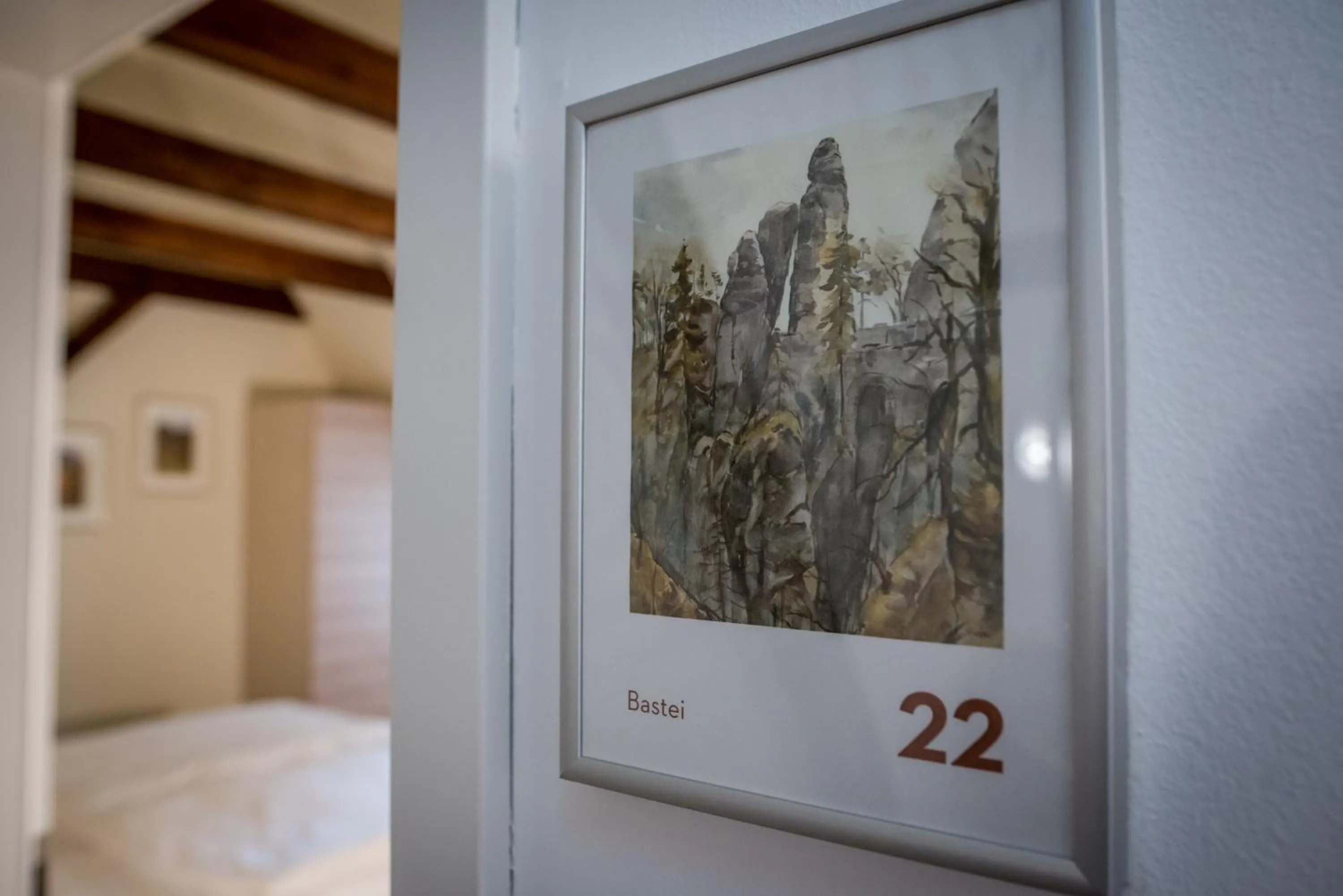 Decorative detail, Bed in Pirnscher Hof - Hotel Garni