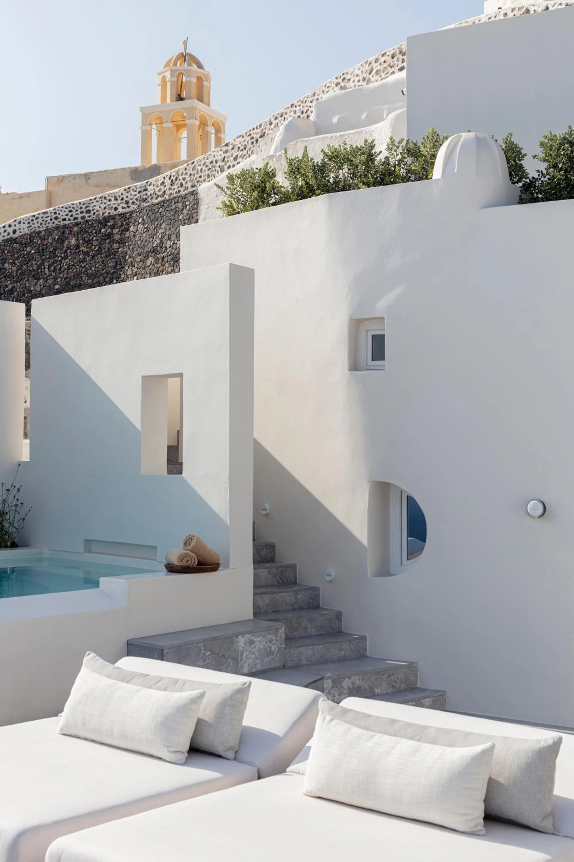 Patio in Canaves Oia Suites - Small Luxury Hotels of the World