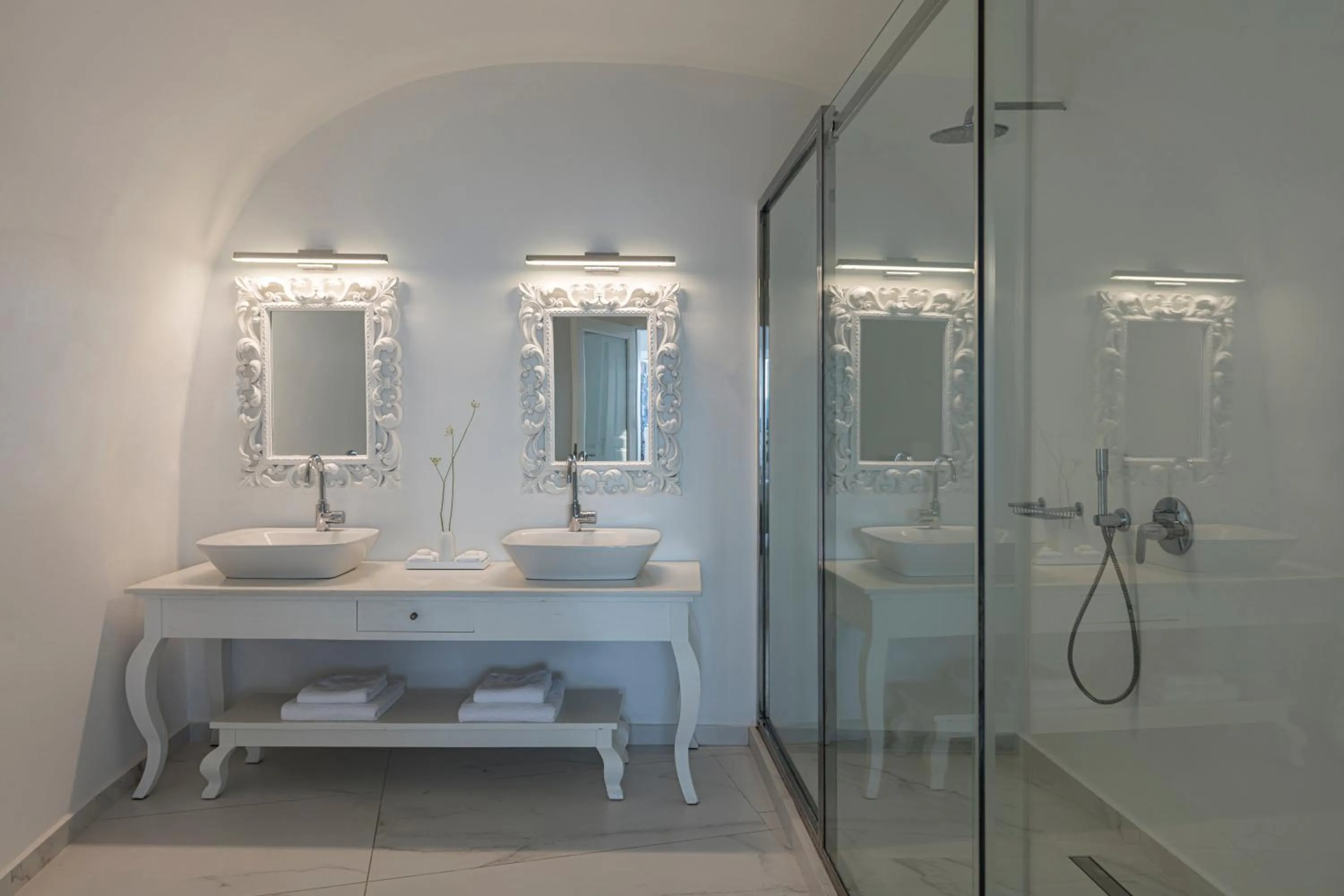 Shower in Canaves Oia Suites - Small Luxury Hotels of the World