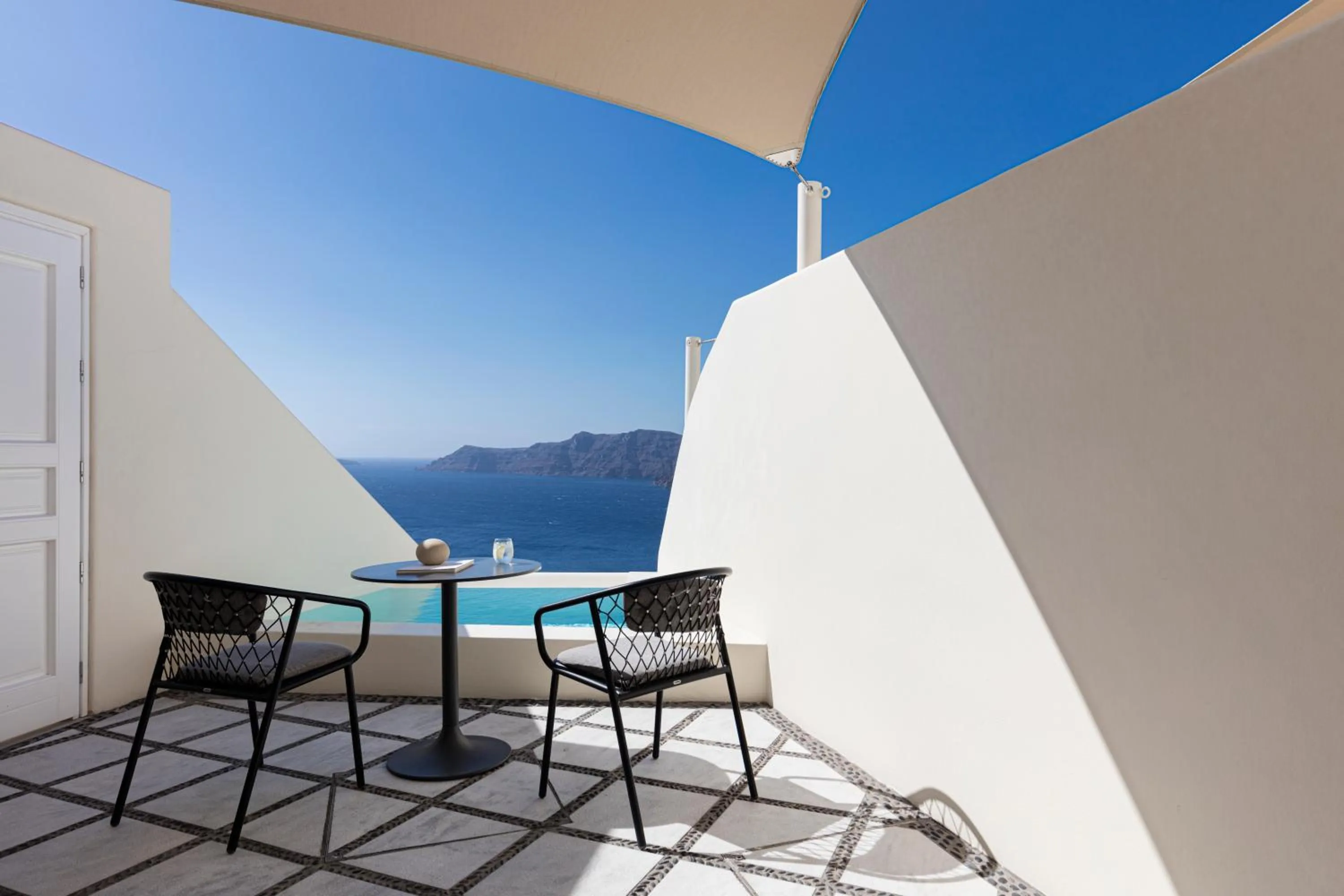 Patio in Canaves Oia Suites - Small Luxury Hotels of the World