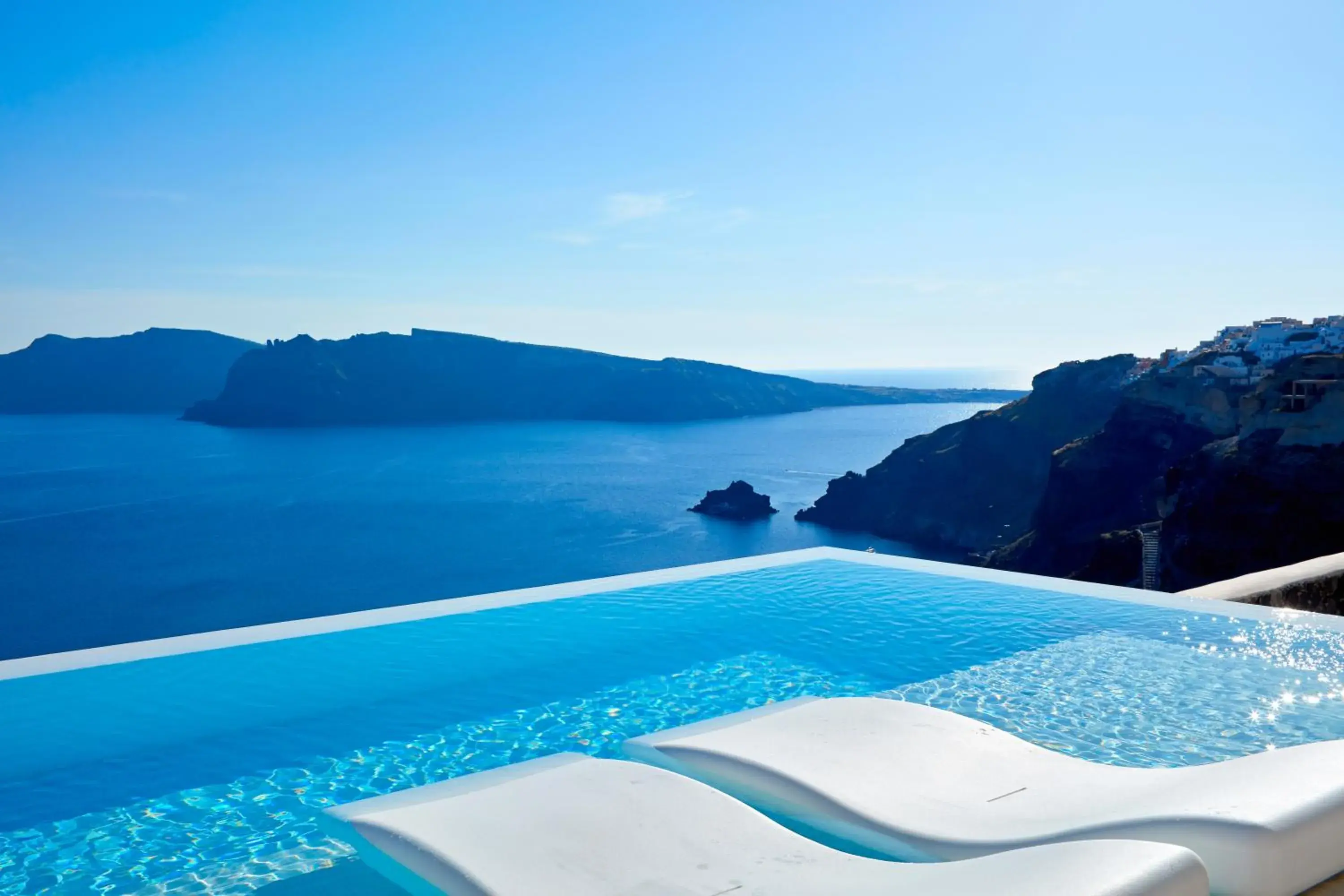 Sea view in Canaves Oia Suites - Small Luxury Hotels of the World Sea view in Canaves Oia Suites - Small Luxury Hotels of the World