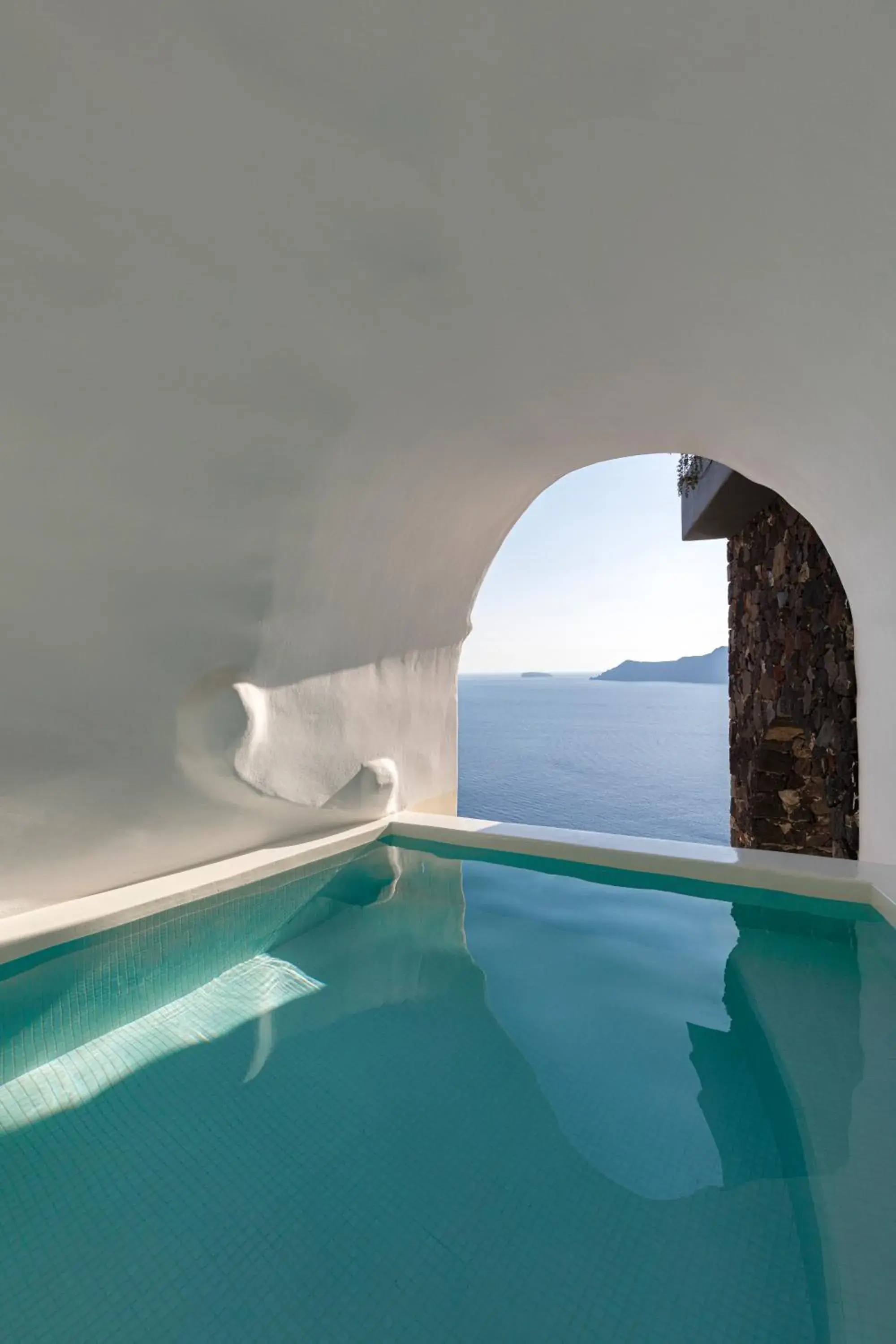 Executive Suite with Cave Pool in Canaves Oia Suites - Small Luxury Hotels of the World Executive Suite with Cave Pool in Canaves Oia Suites - Small Luxury Hotels of the World