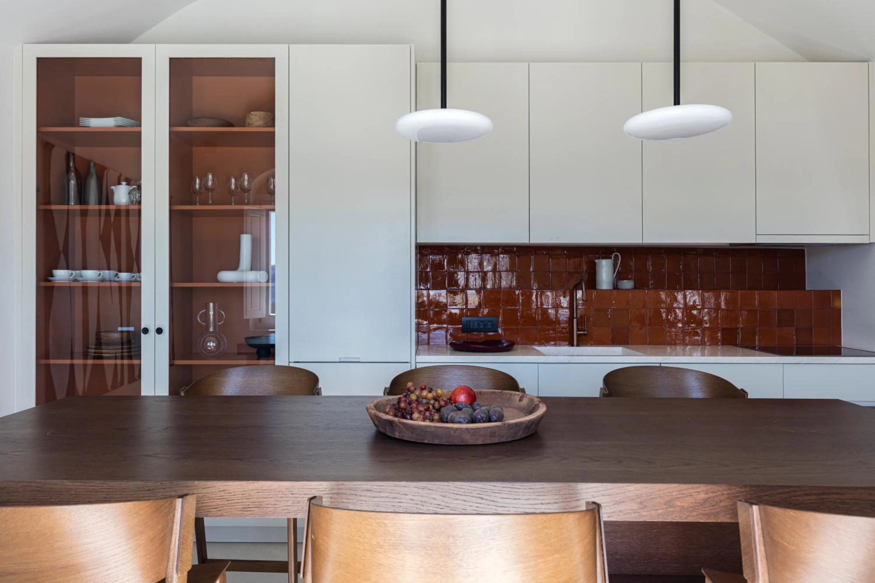 Kitchen or kitchenette in Canaves Oia Suites - Small Luxury Hotels of the World