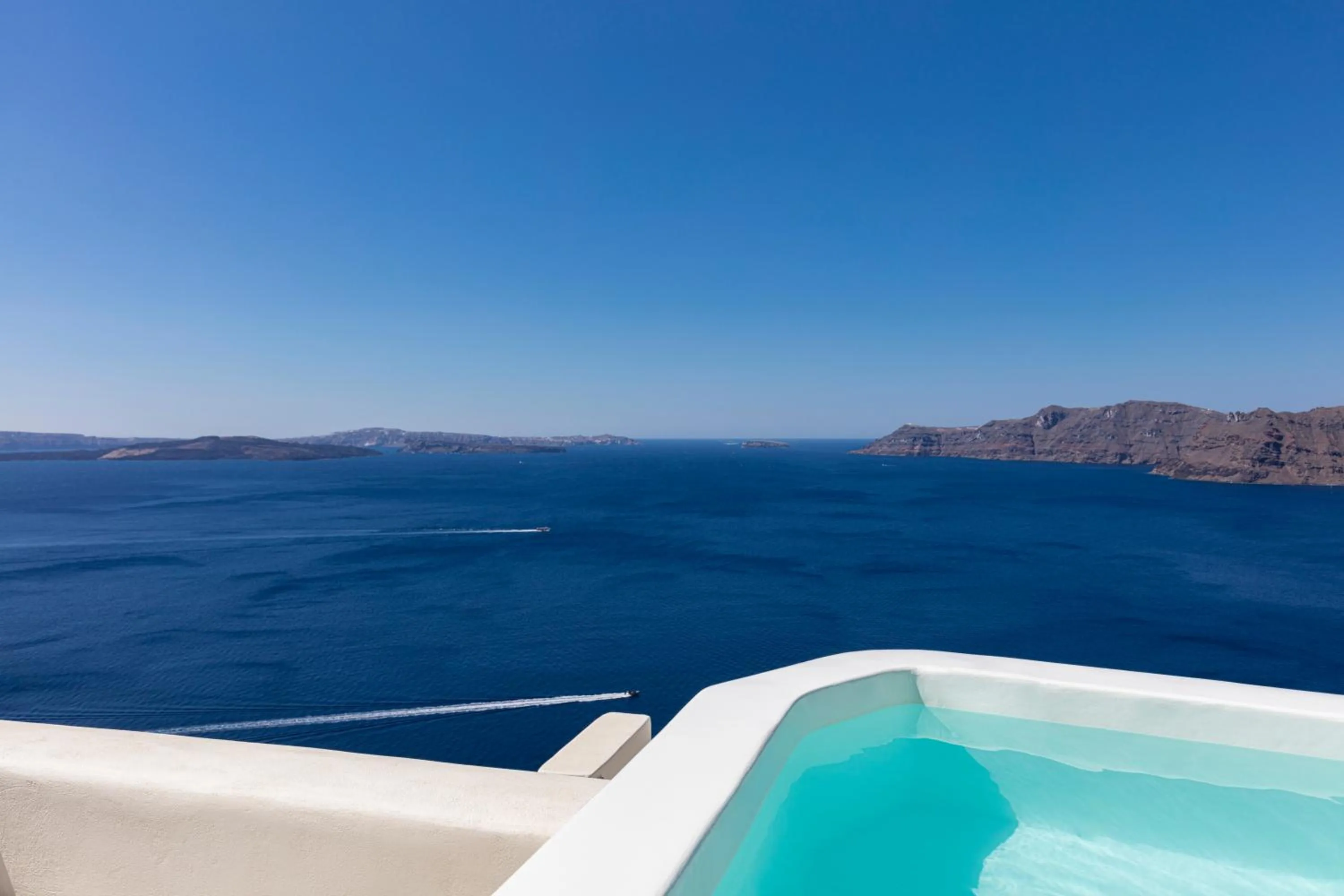 Swimming pool in Canaves Oia Suites - Small Luxury Hotels of the World