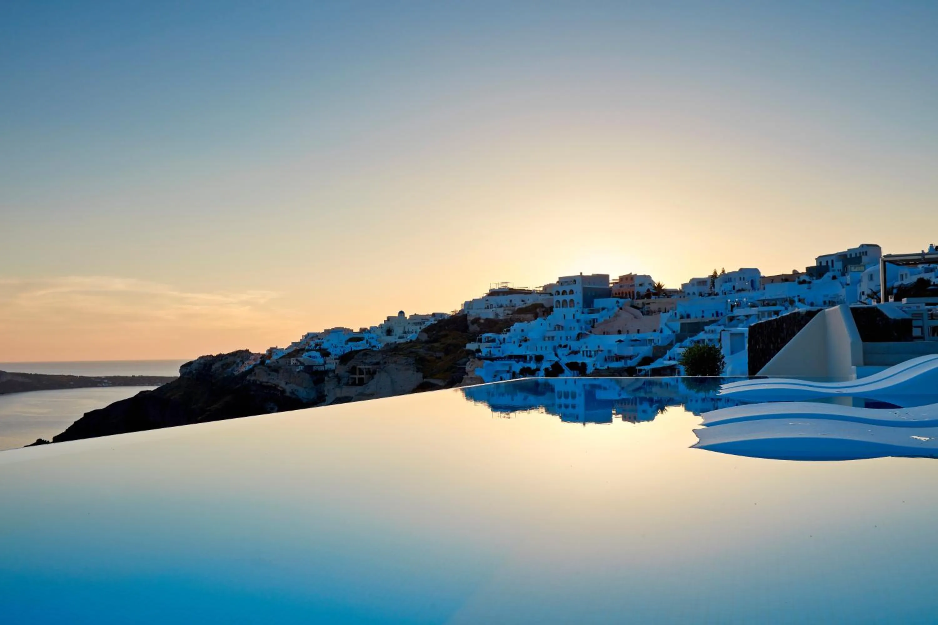 On site in Canaves Oia Suites - Small Luxury Hotels of the World