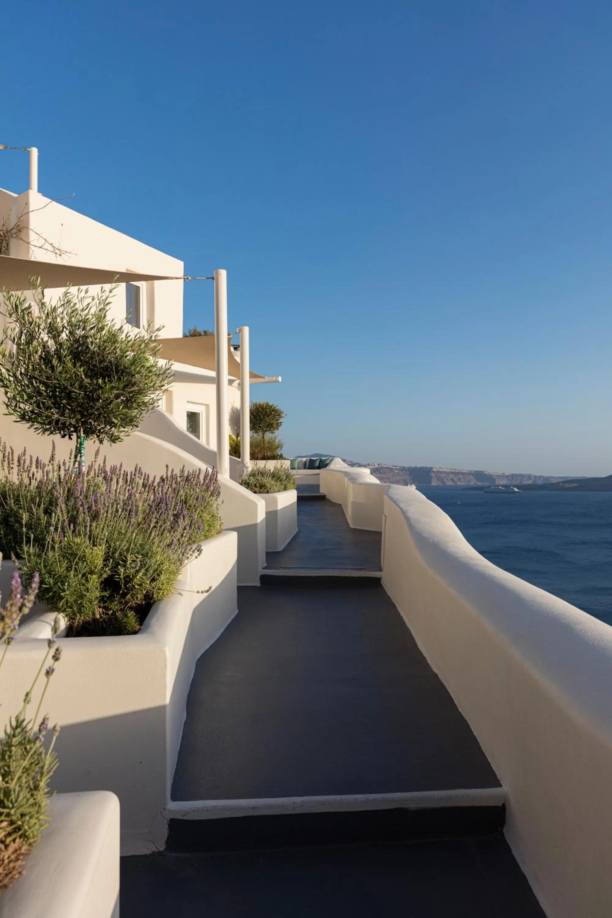 Patio in Canaves Oia Suites - Small Luxury Hotels of the World