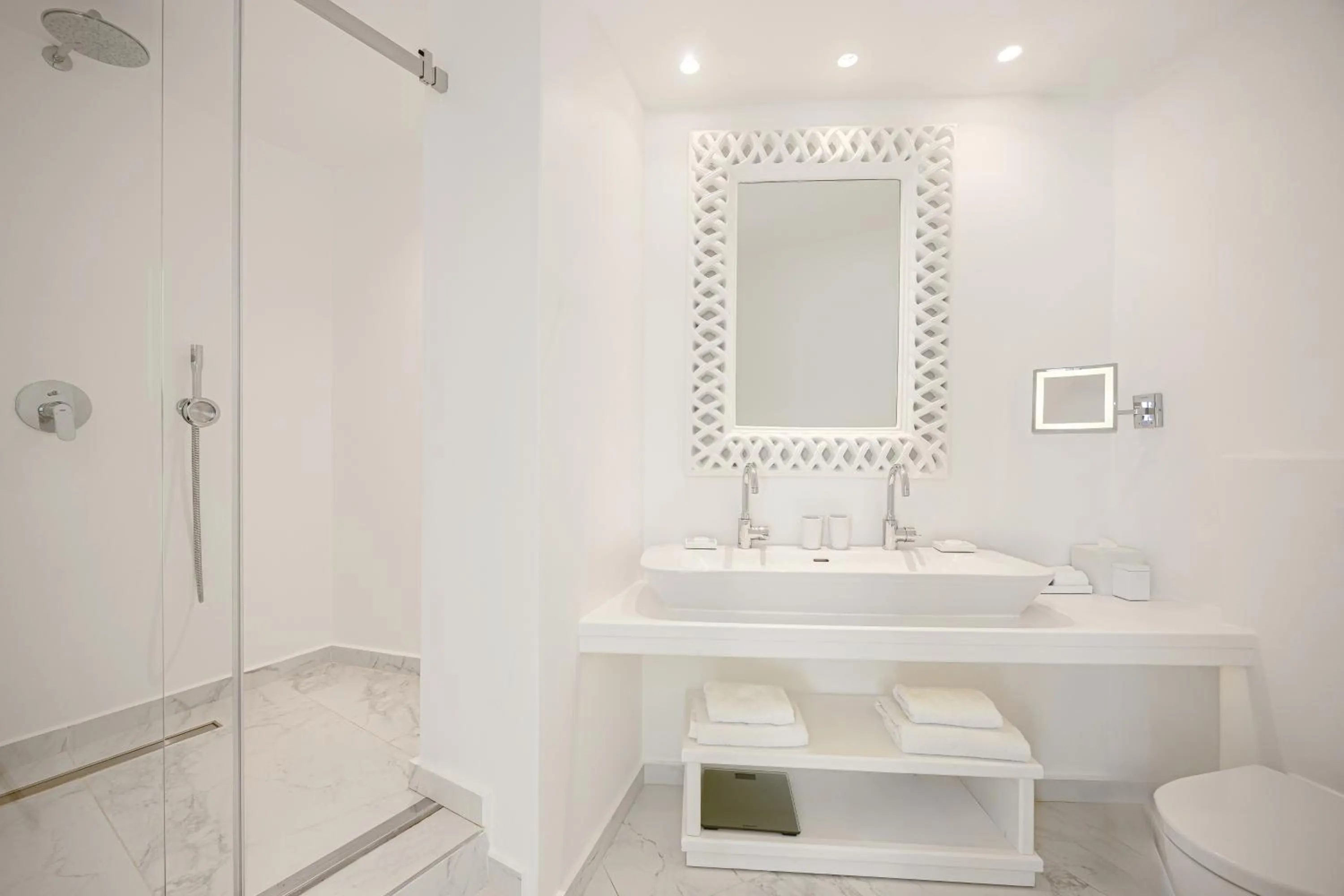 Shower in Canaves Oia Suites - Small Luxury Hotels of the World